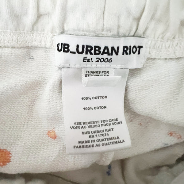 Sub_Urban Riot Splatter Paint Distressed Multicolor Undergrad Cotton Sweatpants