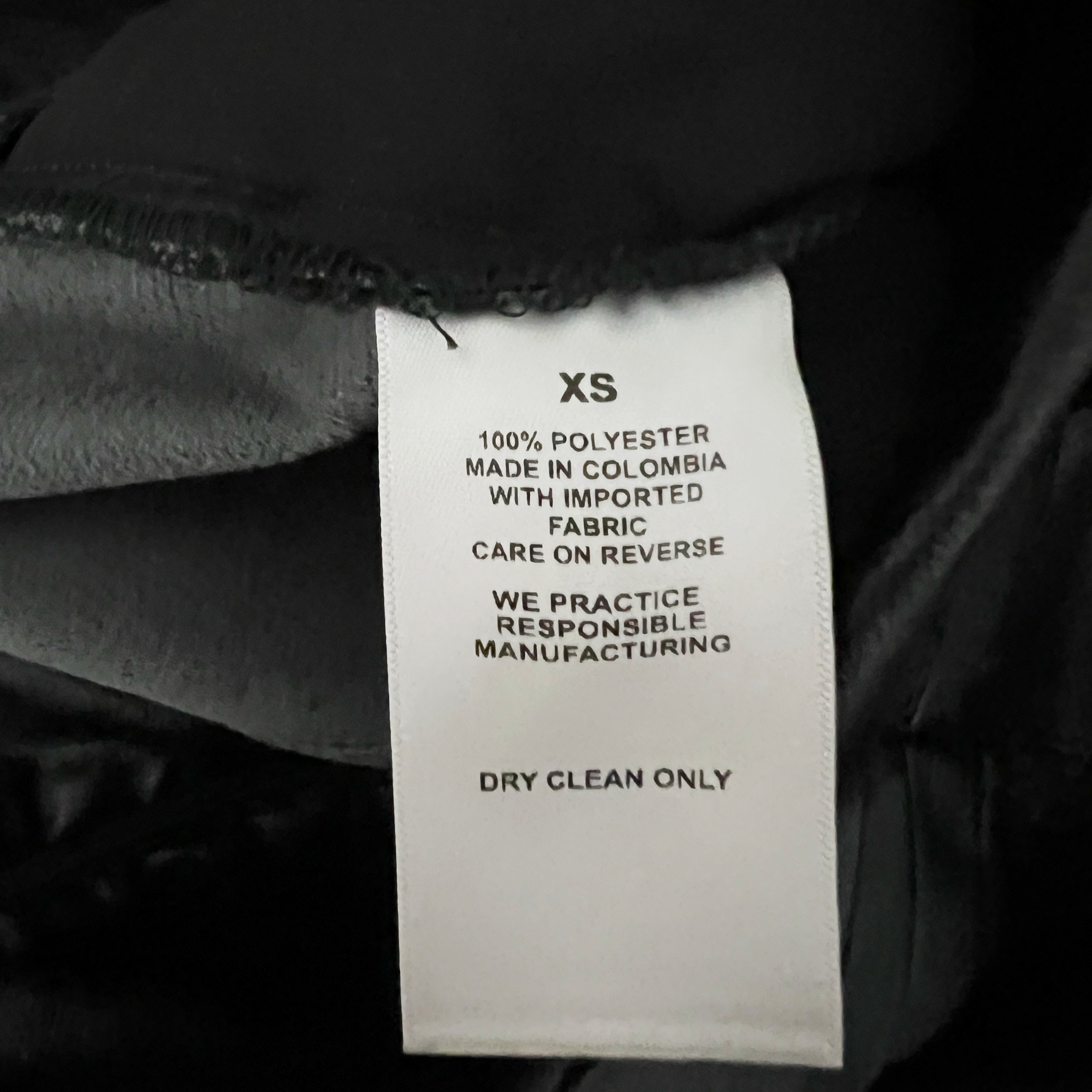 Nonchalant Phoenix Faux Vegan Leather Tailored Pleated Waist High Rise Pants XS