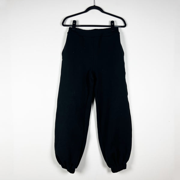 Devon Windsor Griffin Ponte Stretch Mid Rise Ankle Crop Athletic Lounge Pants S