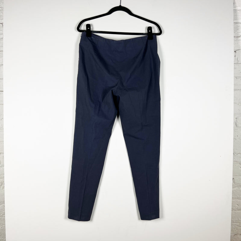 Brunello Cucinelli Women's Made In Italy Cotton Stretch Ankle Crop Trouser Pants