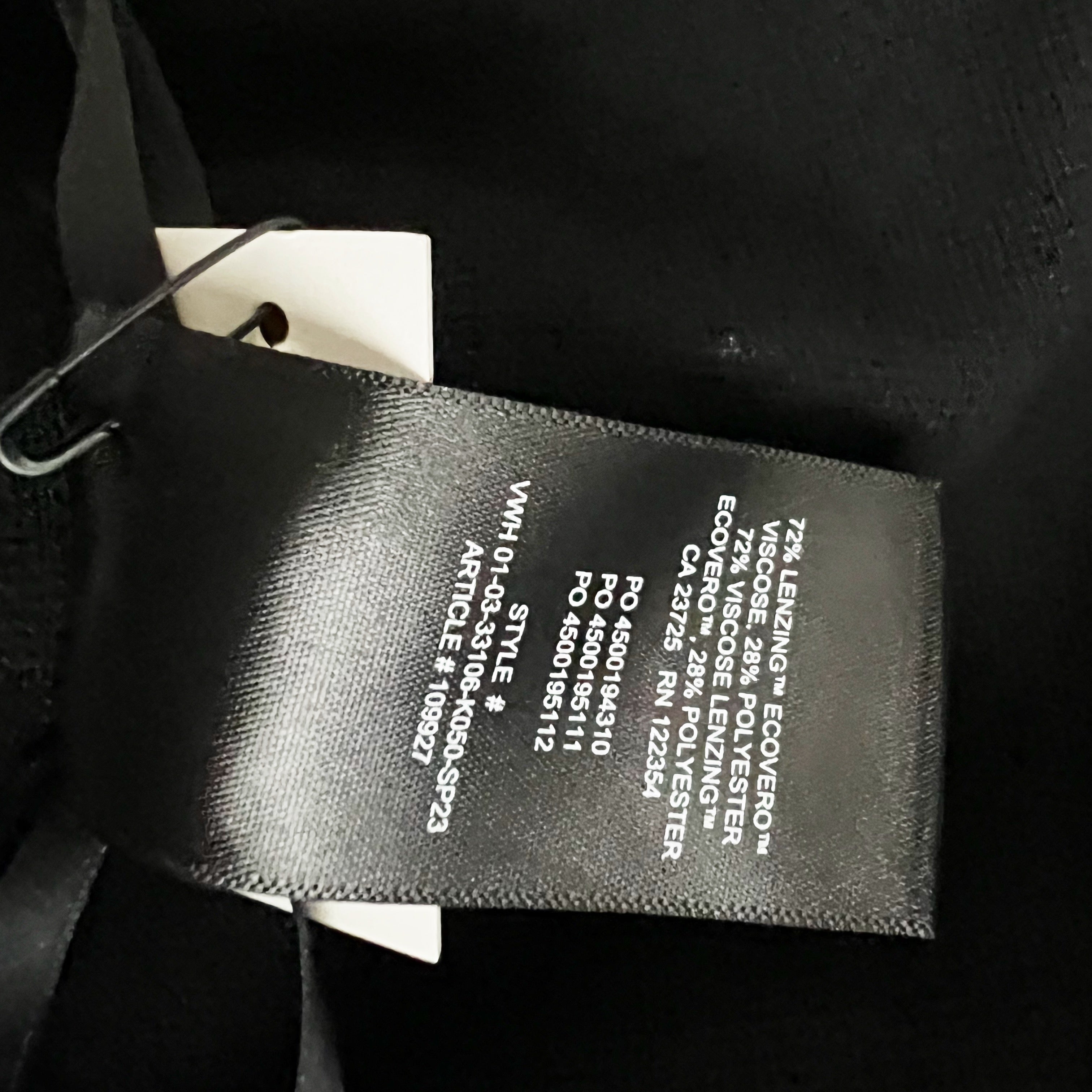 NEW Babaton Aritzia Orpheum Knit Stretch Open Front Cardigan Sweater Robe Black