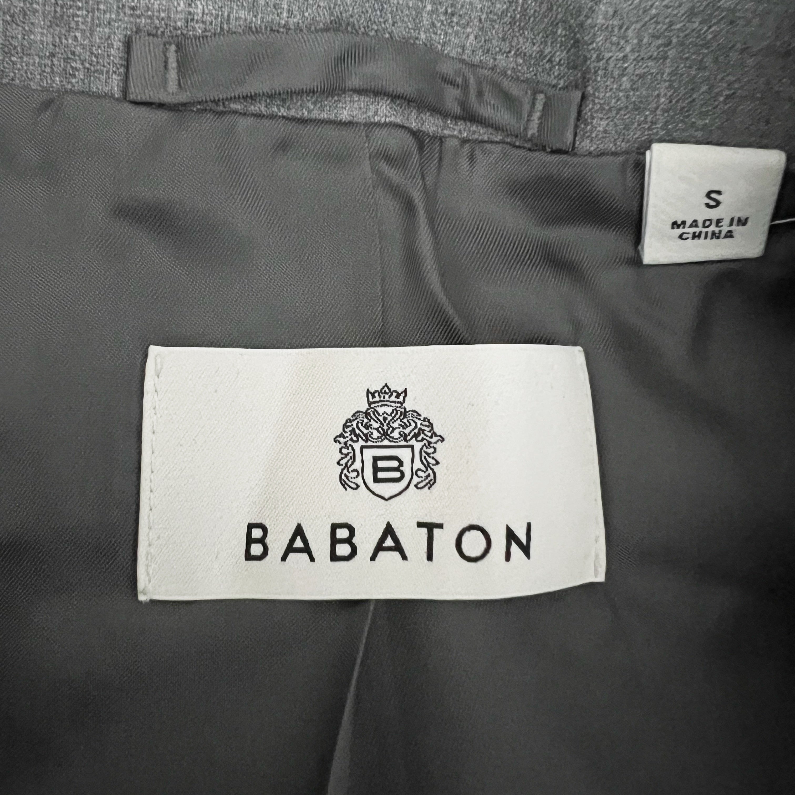 NEW Babaton Aritzia Arbus Softly Structured Single Breasted Cropped Blazer Gray