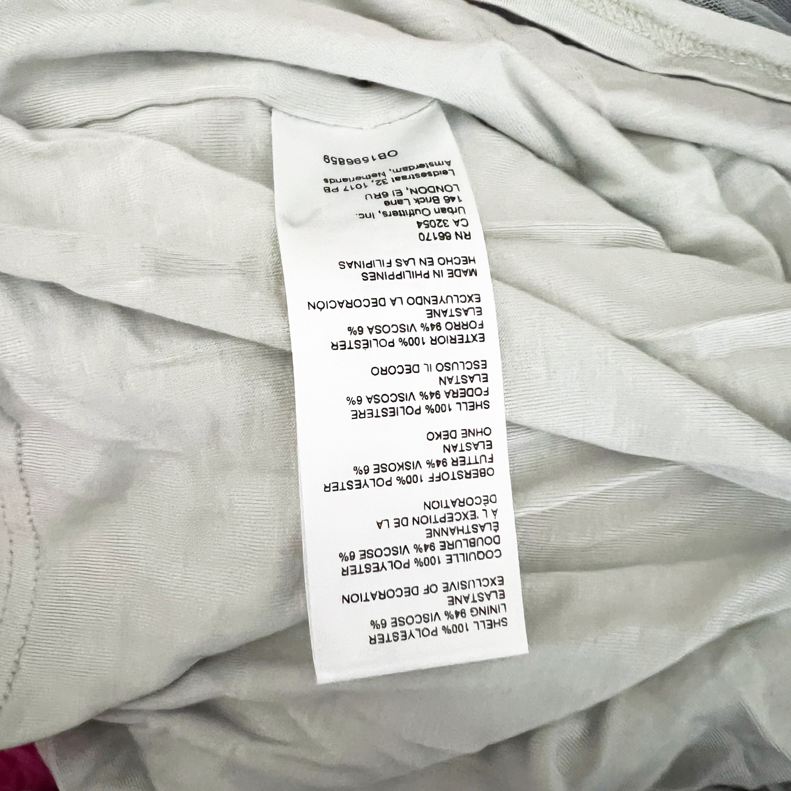 Anthropologie Fringe Paillette Silver Sequin Sparkle Embellished Midi Skirt 2