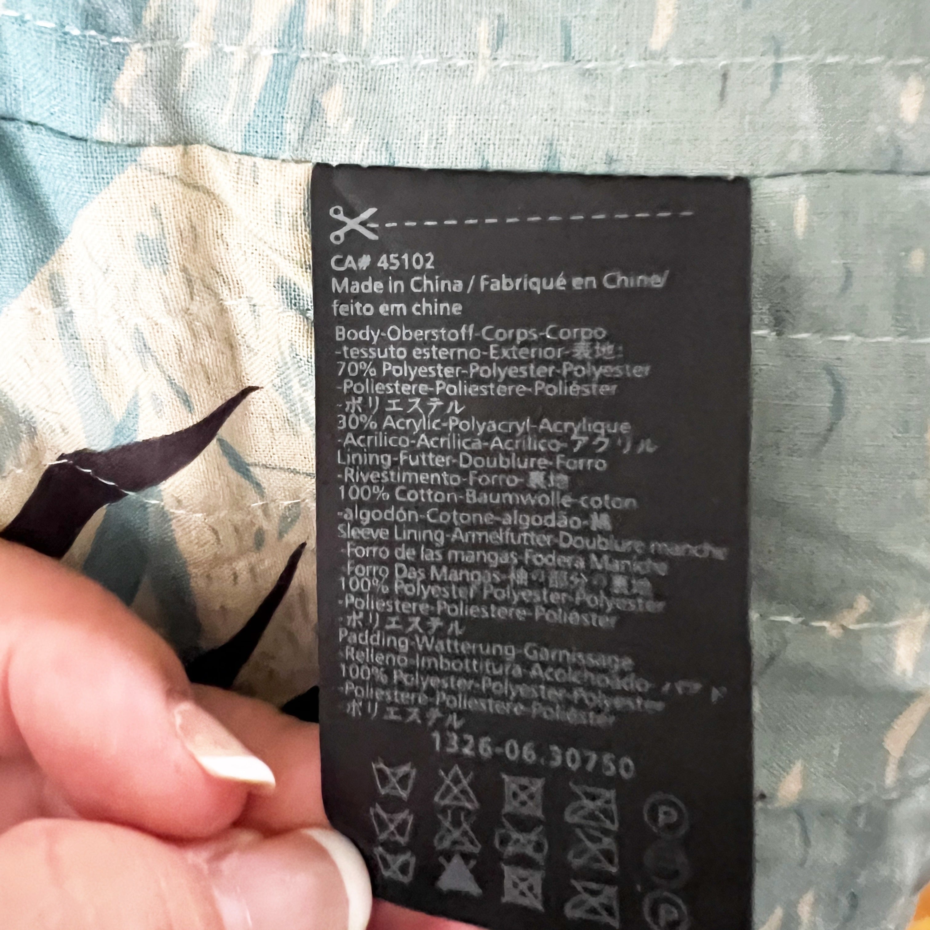 Maison Scotch Bedouin Blue Cotton Blend Tweed Woven Blazer Jacket Blue White S