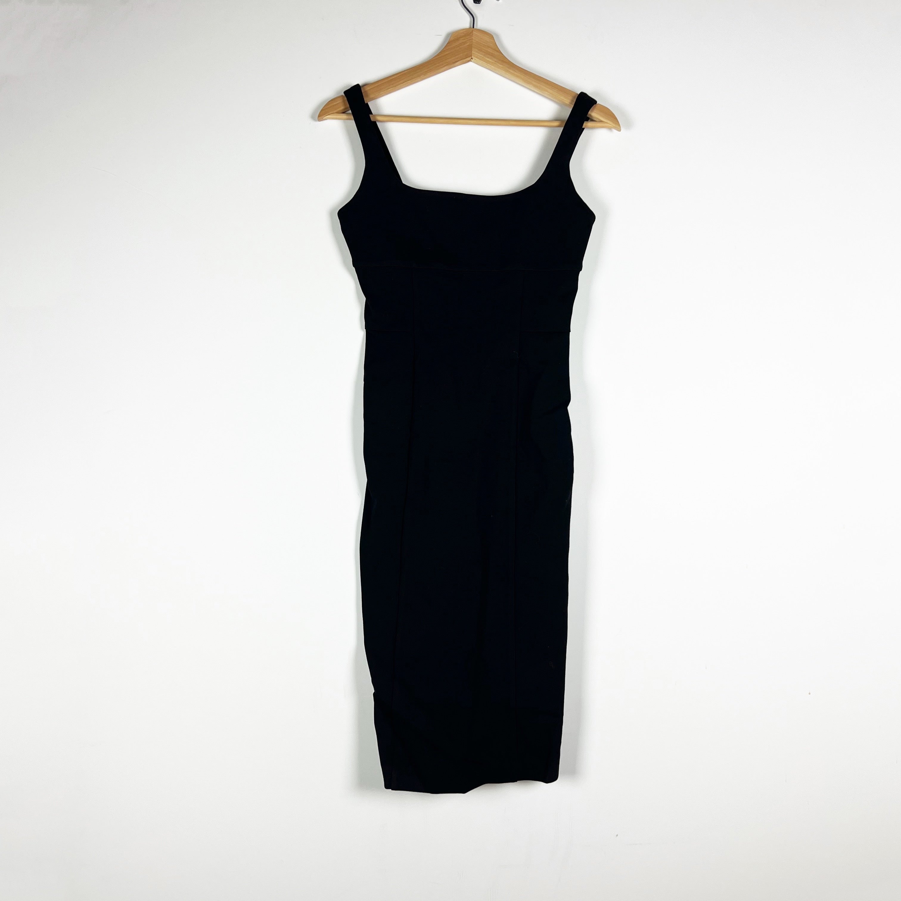 Diane Von Furstenberg Bridget Ponte Scoop Neck Sleeveless Sheath Midi Dress 2