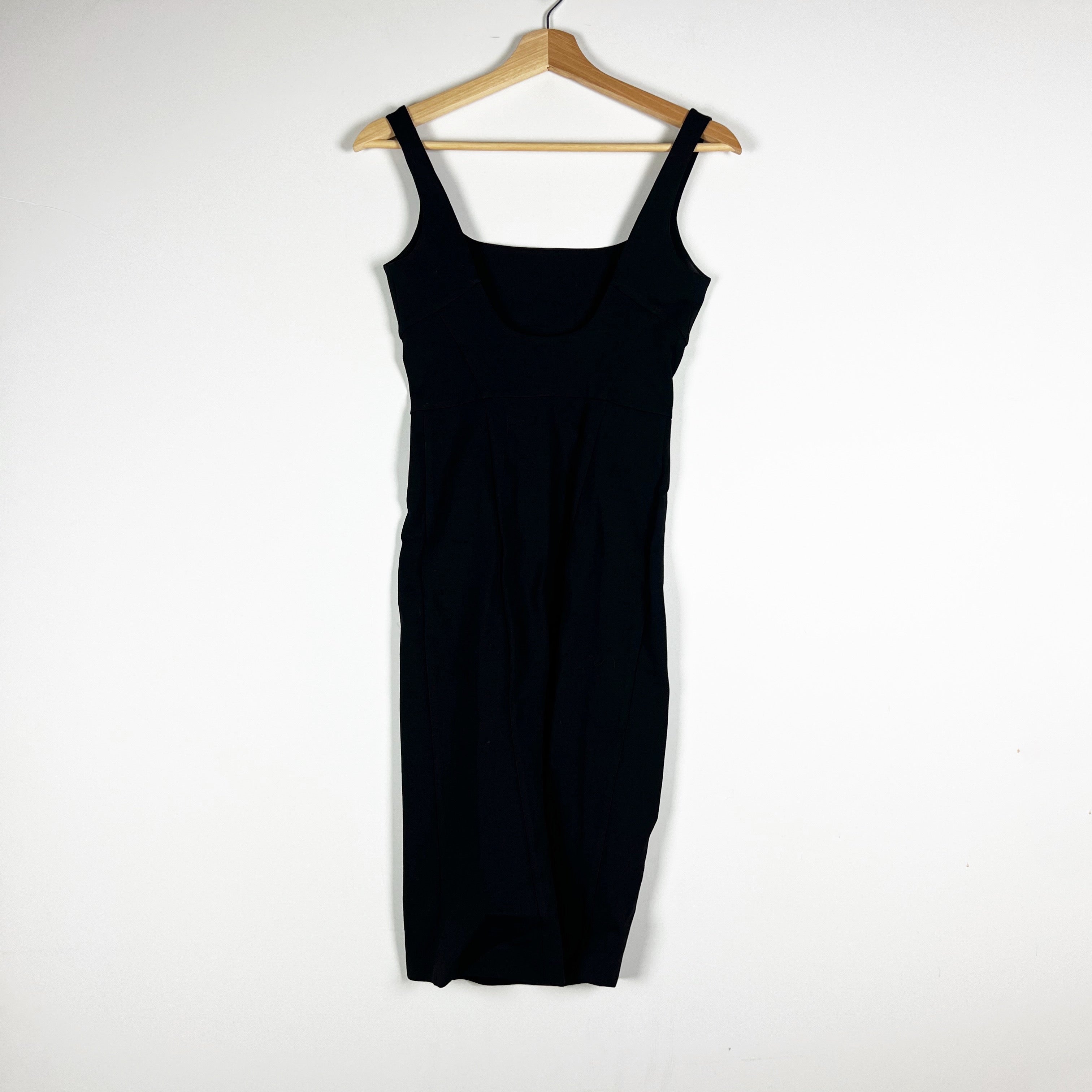 Diane Von Furstenberg Bridget Ponte Scoop Neck Sleeveless Sheath Midi Dress 2