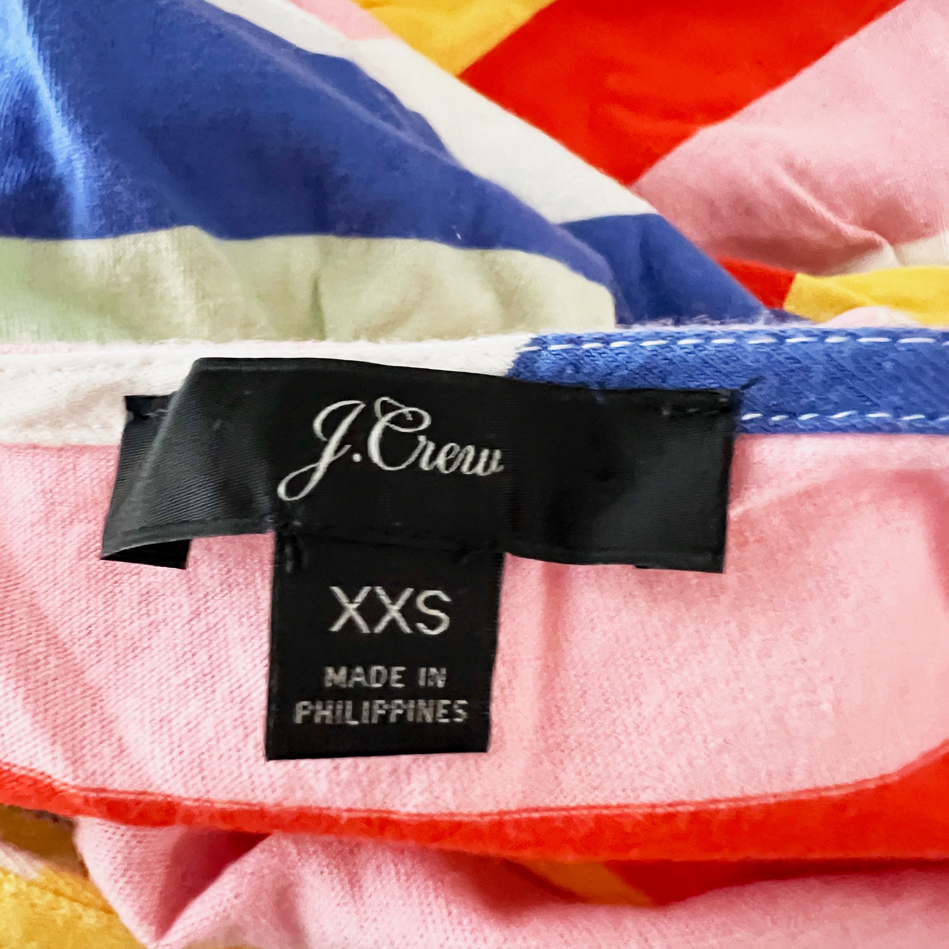 J. Crew Tiered Knit Stretch Scoop Neck Maxi Dress In Rainbow Wide Stripe Print