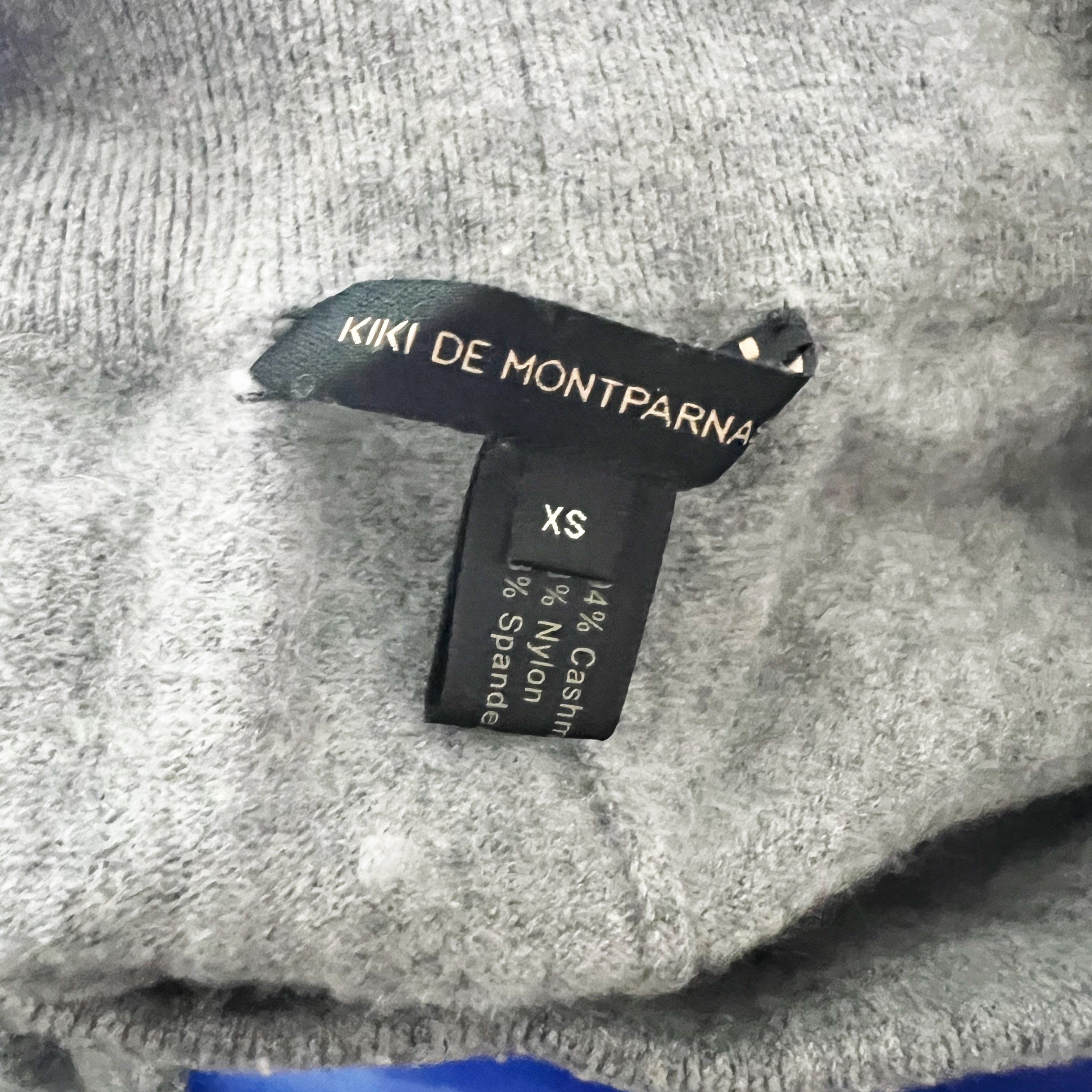 Kiki De Montparnasse Cashmere Blend Sweater Knit Stretch Lounge Joggers Pants XS