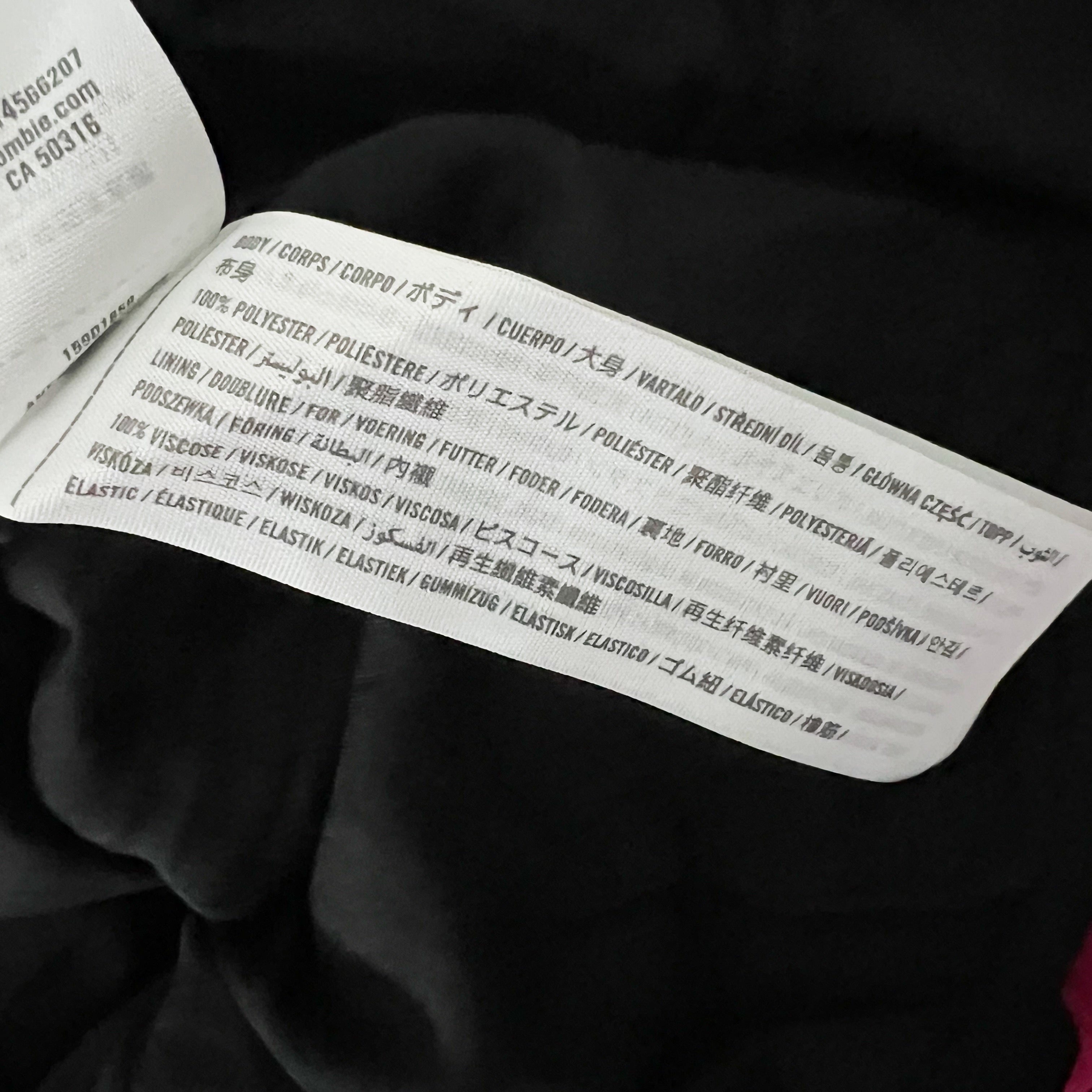 NEW Abercrombie & Fitch Chiffon Ruched Cut Out Smocked Mini Dress Black XSmall