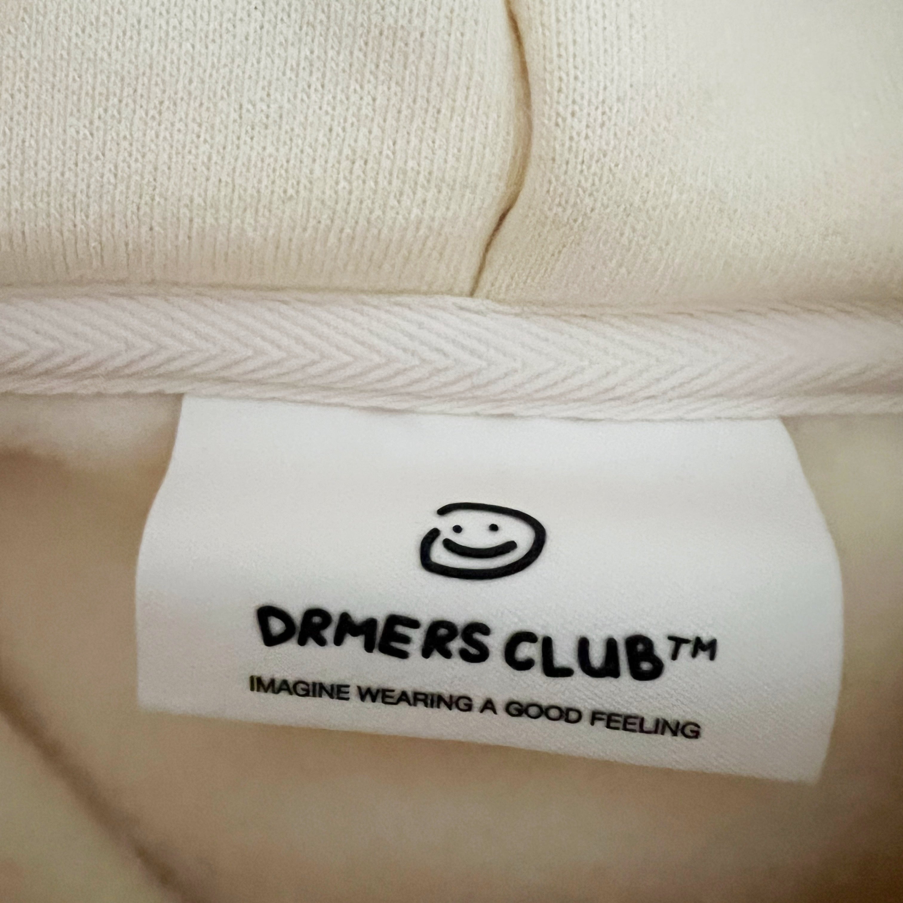 Dreamers Club Thanks For Being Here Smiley Face Graphic Print Hoodie Sweatshirt
