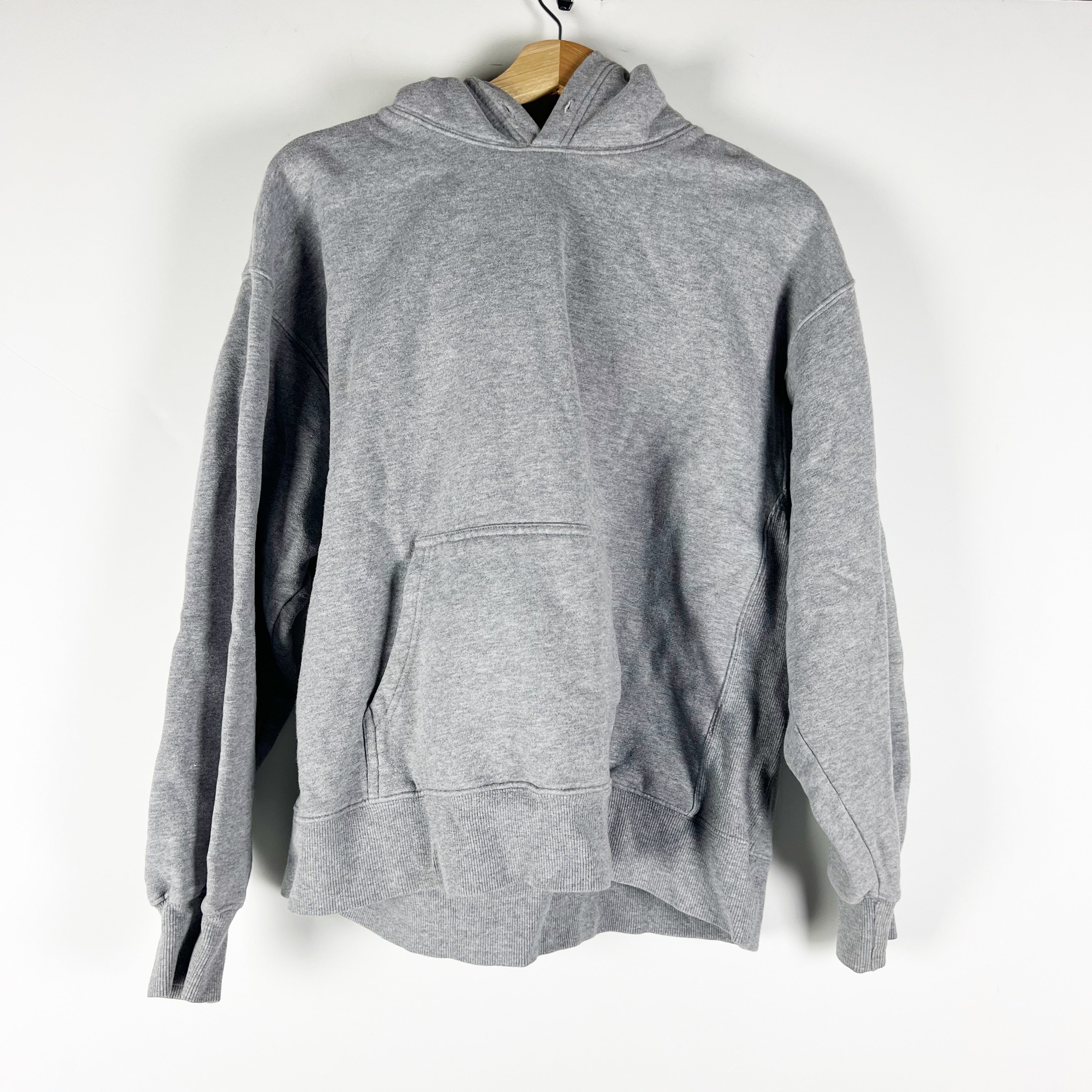Aritzia TNA Cozy AF Cotton Fleece lined Pullover Oversized Hoodie Sweatshirt