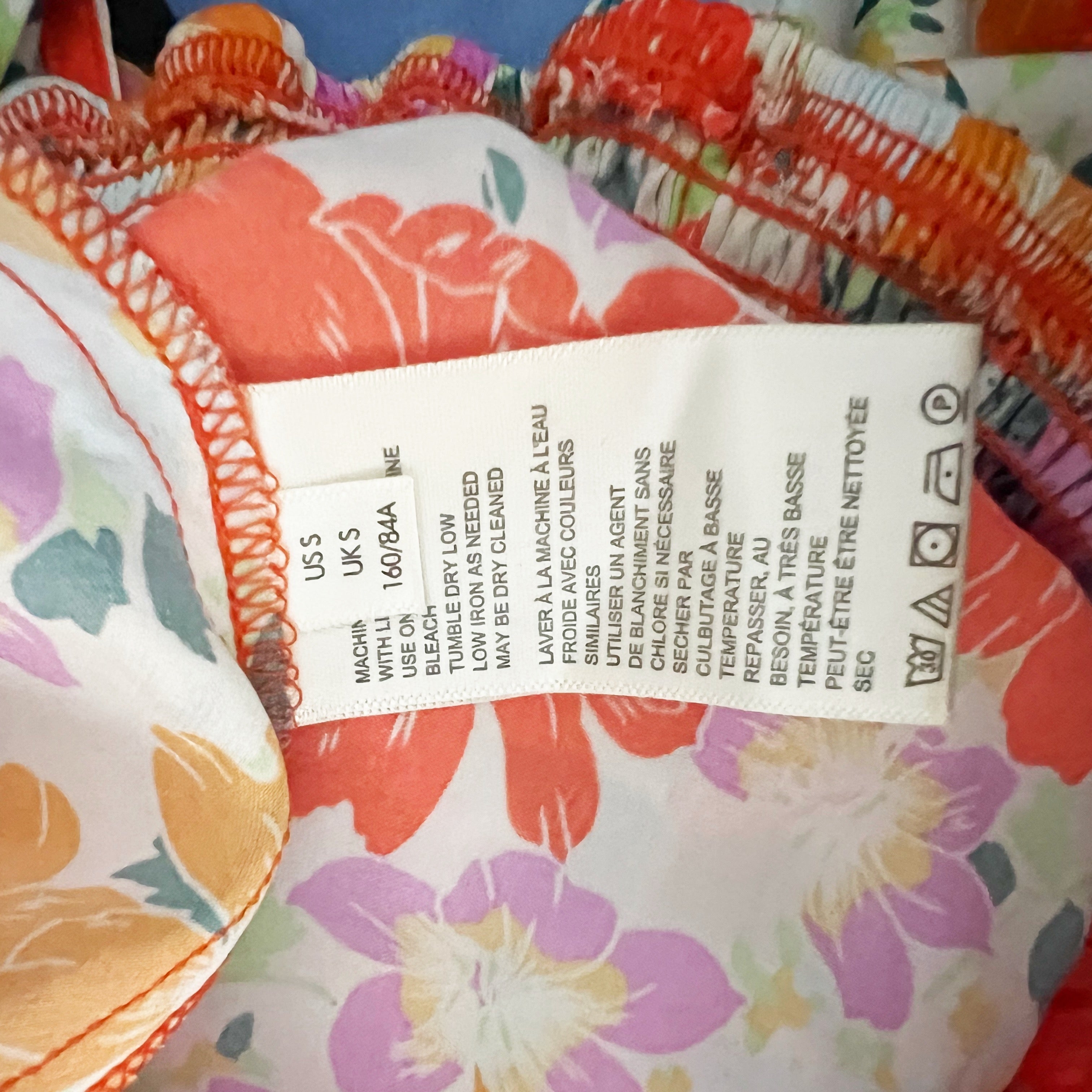 Free People Tied To You Satin Deep VNeck Sleeveless Tank Top Blouse Fiesta Combo