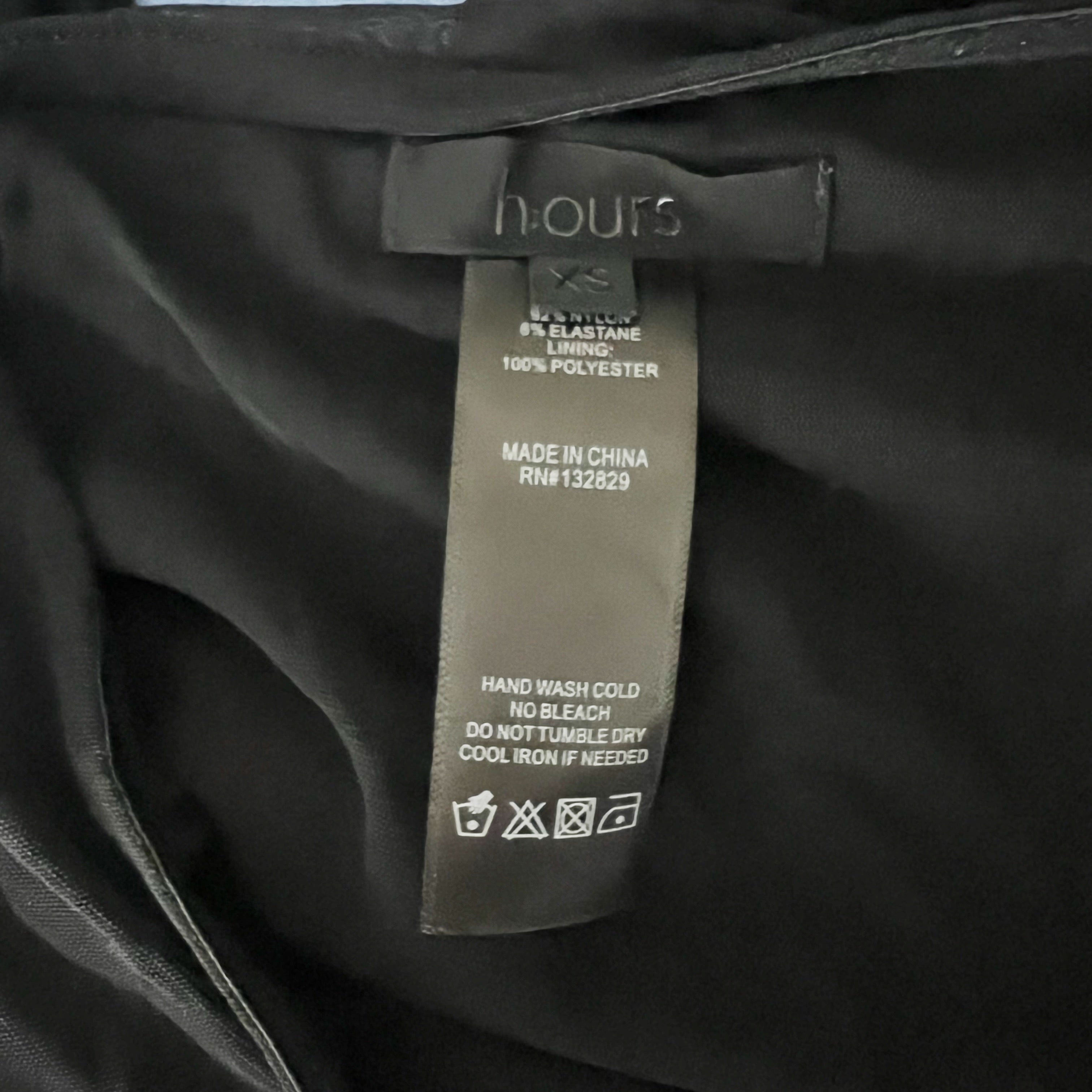 H:Ours Tulle Mesh Ruched Cut Out Long Sleeve Bodycon Party Mini Dress Black XS