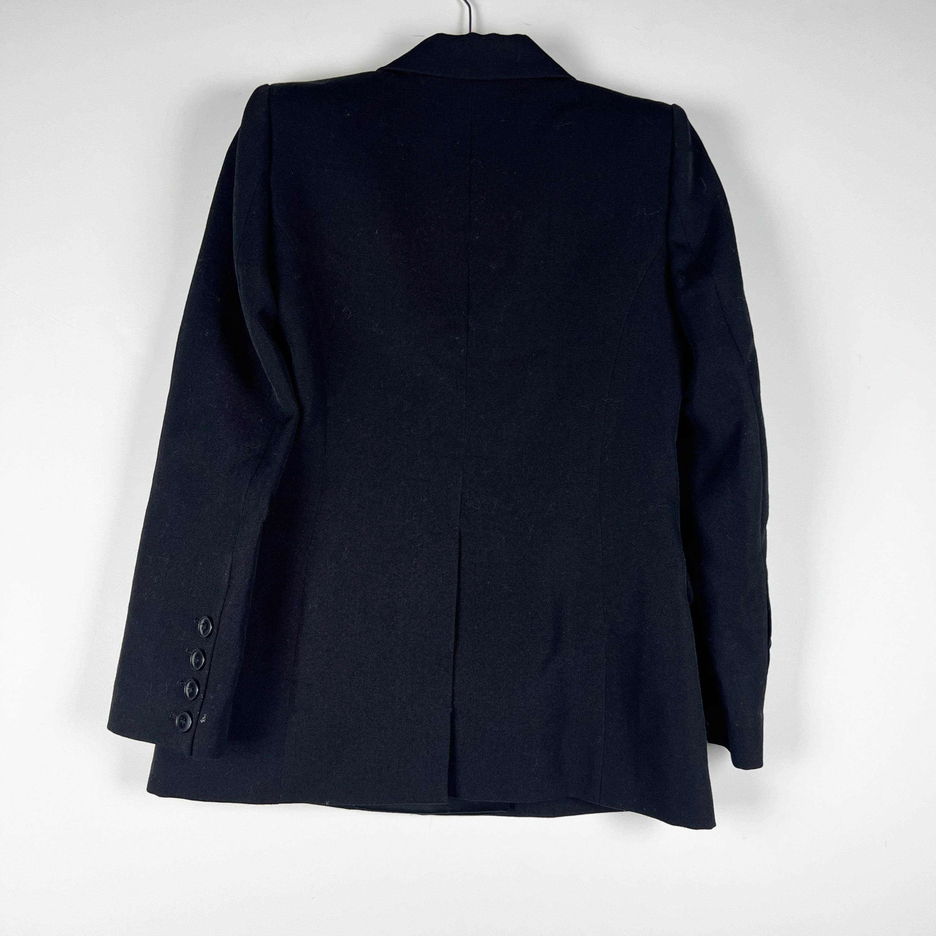 Isabel Marant Paryam Crystal Jewel Studded Embellished Wool Blazer Jacket Black