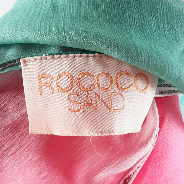 Rococo Sand Rainbow Multi Sherbet Sorbet Rainbow Ombre Sarong Wrap Shawl Scarf