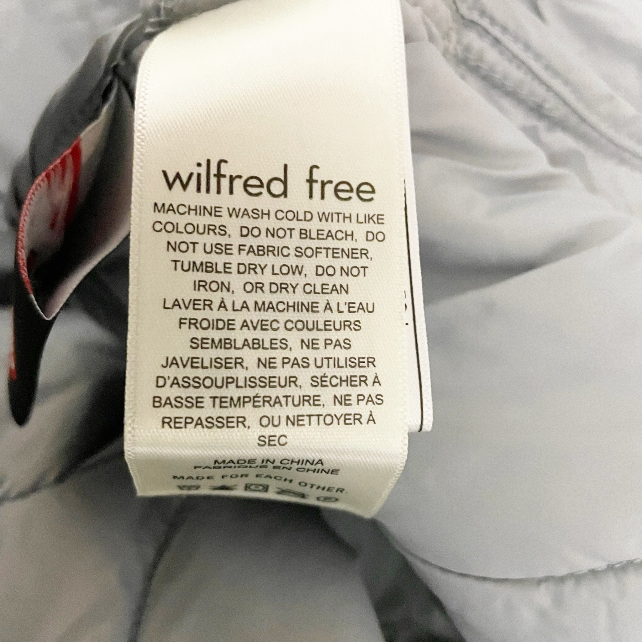 Wilfred Free Aritzia The Ganna Insulated Shirt Jacket Quilted Vegan Down Shacket