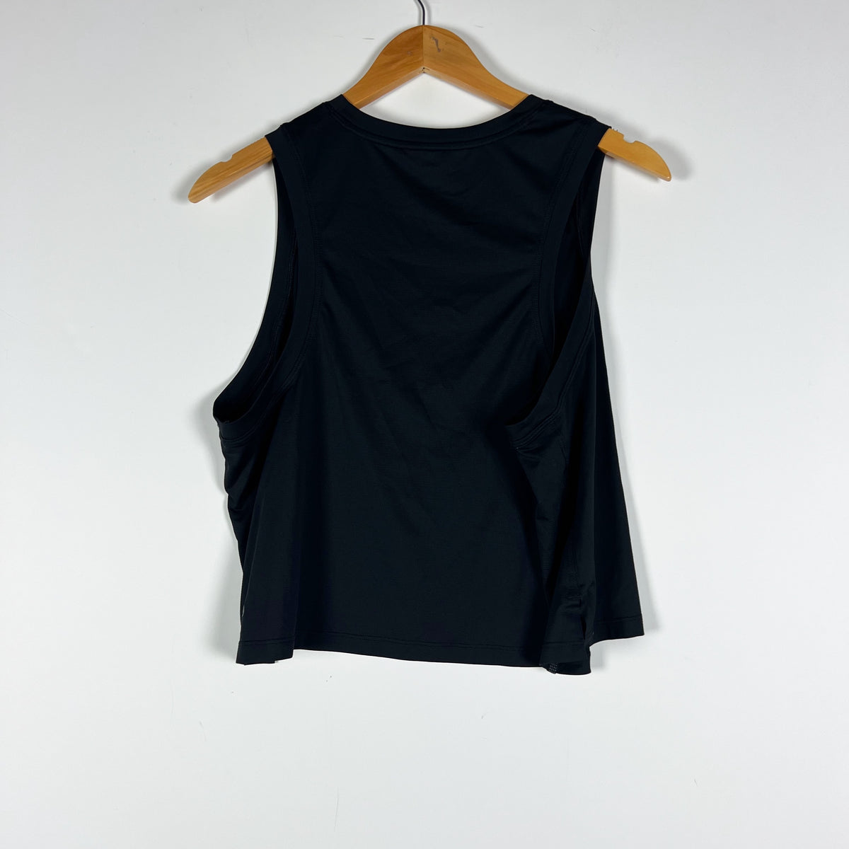 Lululemon Women's Lightweight Crew Neck Sleeveless Tank Top Solid Black M