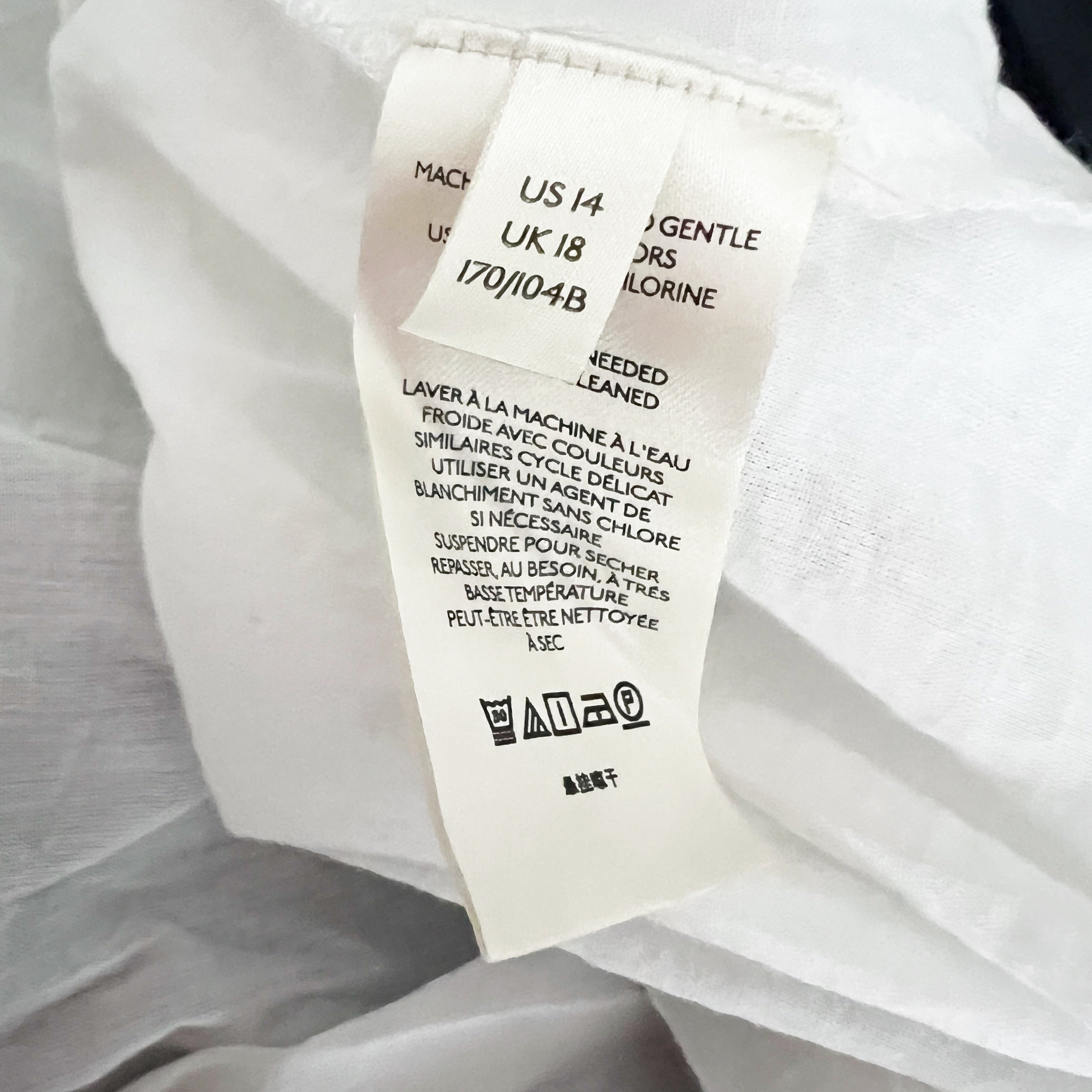 Maeve Anthropologie Colorblocked V Neck Smocked Stretch Tiered Midi Dress 14