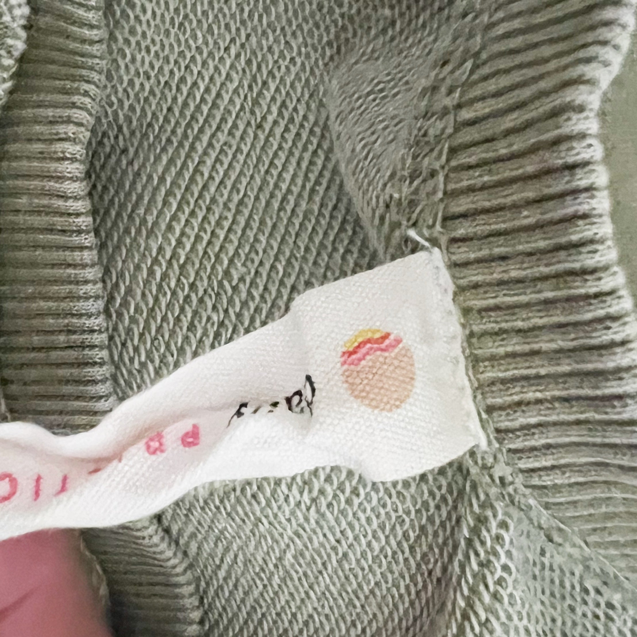 Daily Practice x Anthropologie Earthy Green Cotton Sleeveless Crew Tank Top L