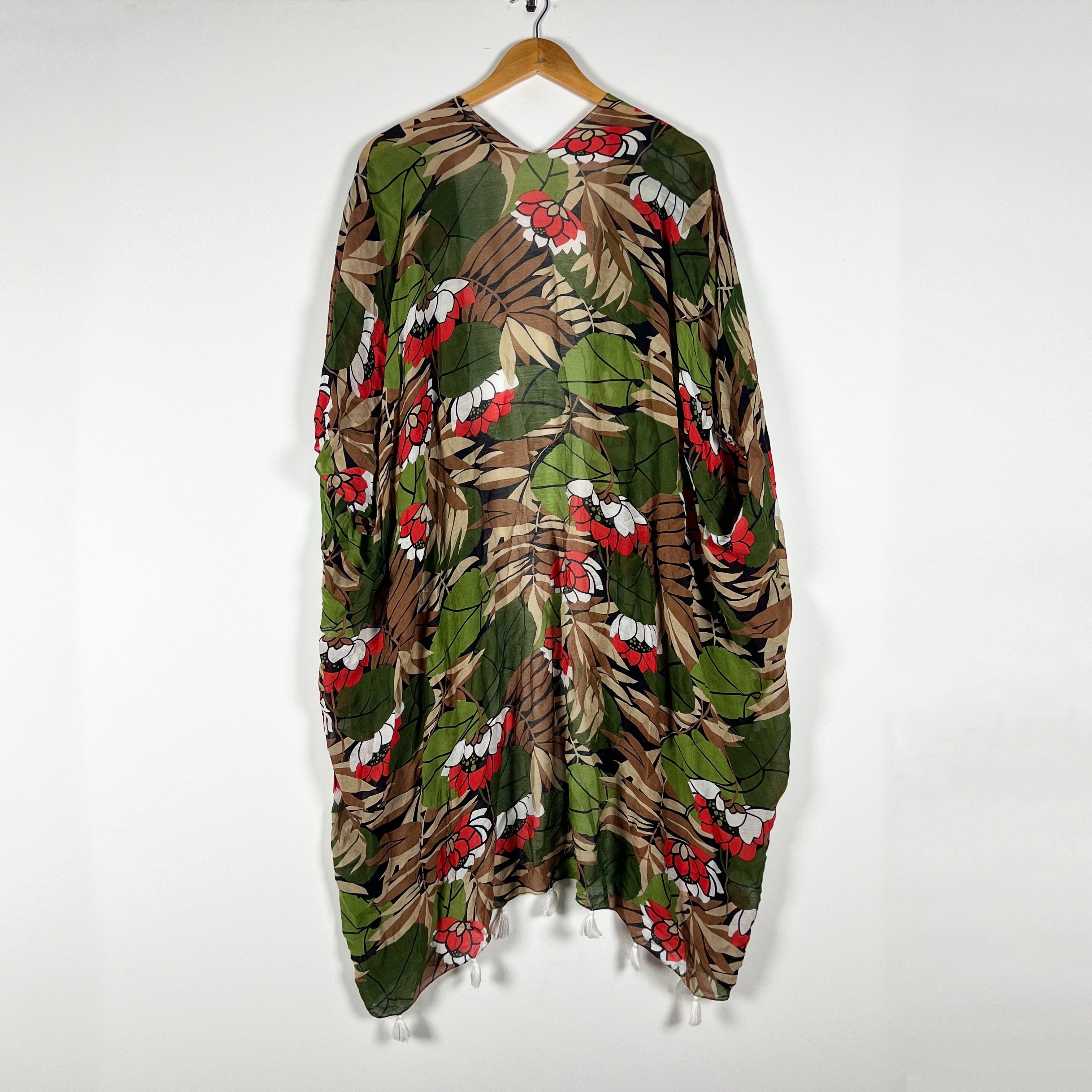 Subtle Luxury x Pool To Party Open Front Cardigan Swimwear Cover Up Top OS