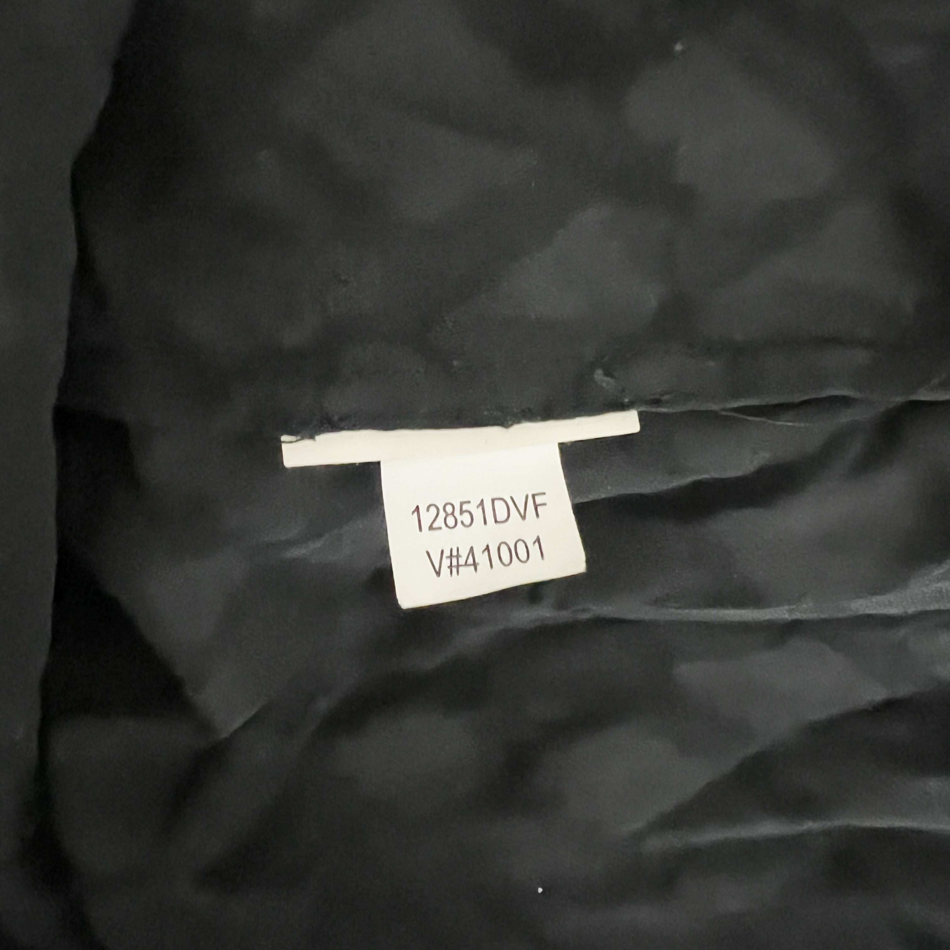 Diane Von Furstenberg Burn Out Button Down Neck Tie Long Sleeve Sheer Blouse L