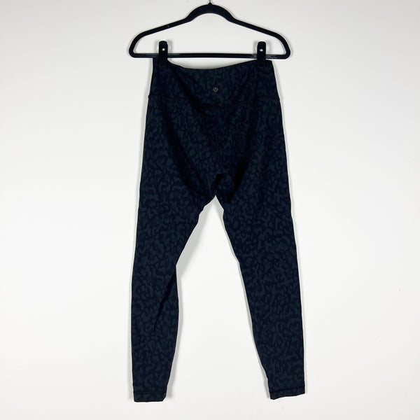 Lululemon Lab Everlux Jacquard Training Tight 26" Leopardo Jacquard Graphite 10