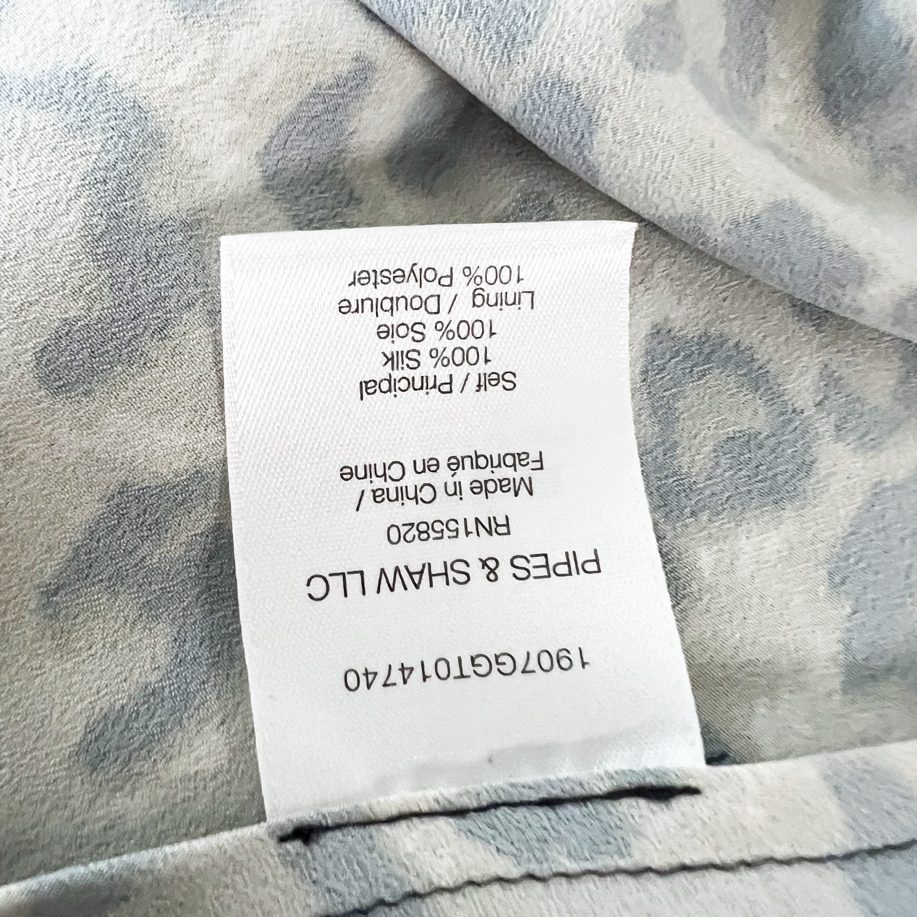 Veronica Beard Silk Satin Cheetah Leopard Animal Print Pattern Camisole Tank Top