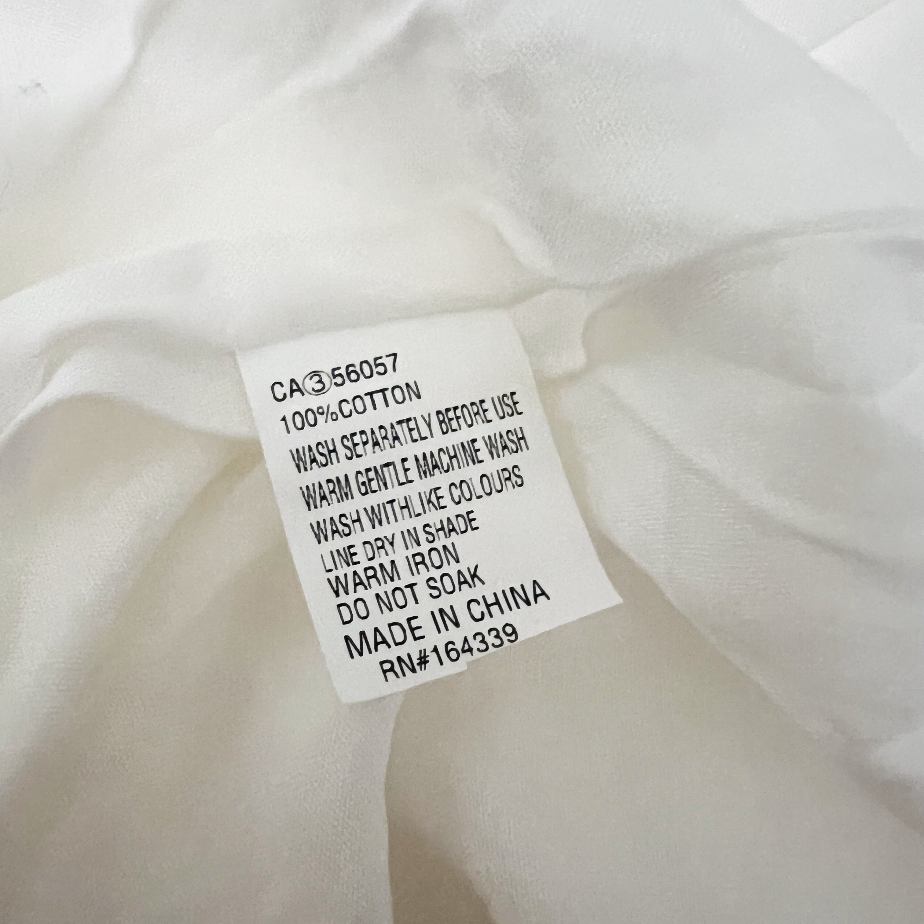 NEW Petal And Pup Harriette Cotton Ruffle Eyelet Tiered Midi Dress White XS