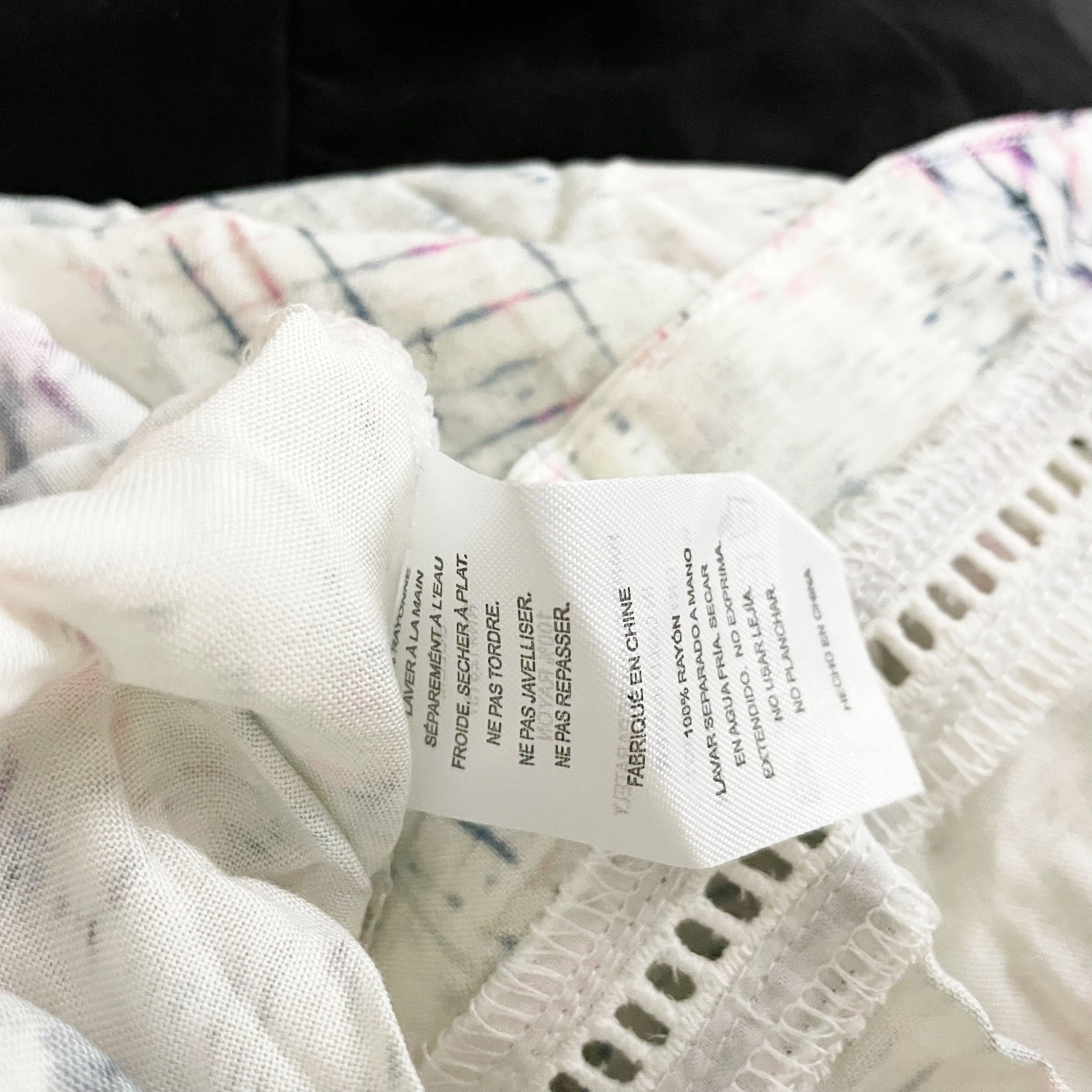 NEW Soleil Tie Dye Multi Color Print Pattern Oversized Open Front Kimono Robe