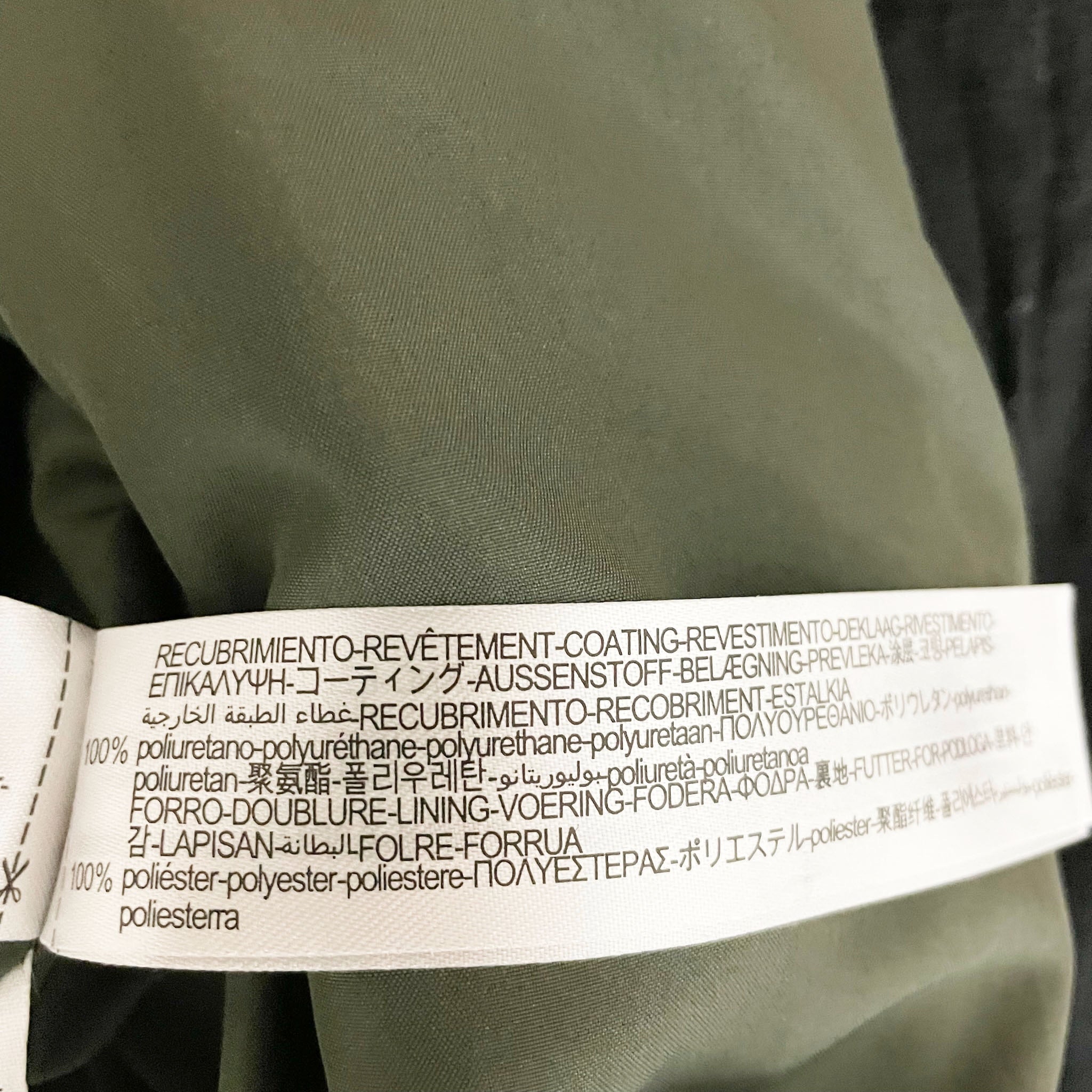 Zara Faux Vegan Leather Quilted Puffer Sleeveless Full Zip Vest Jacket Black