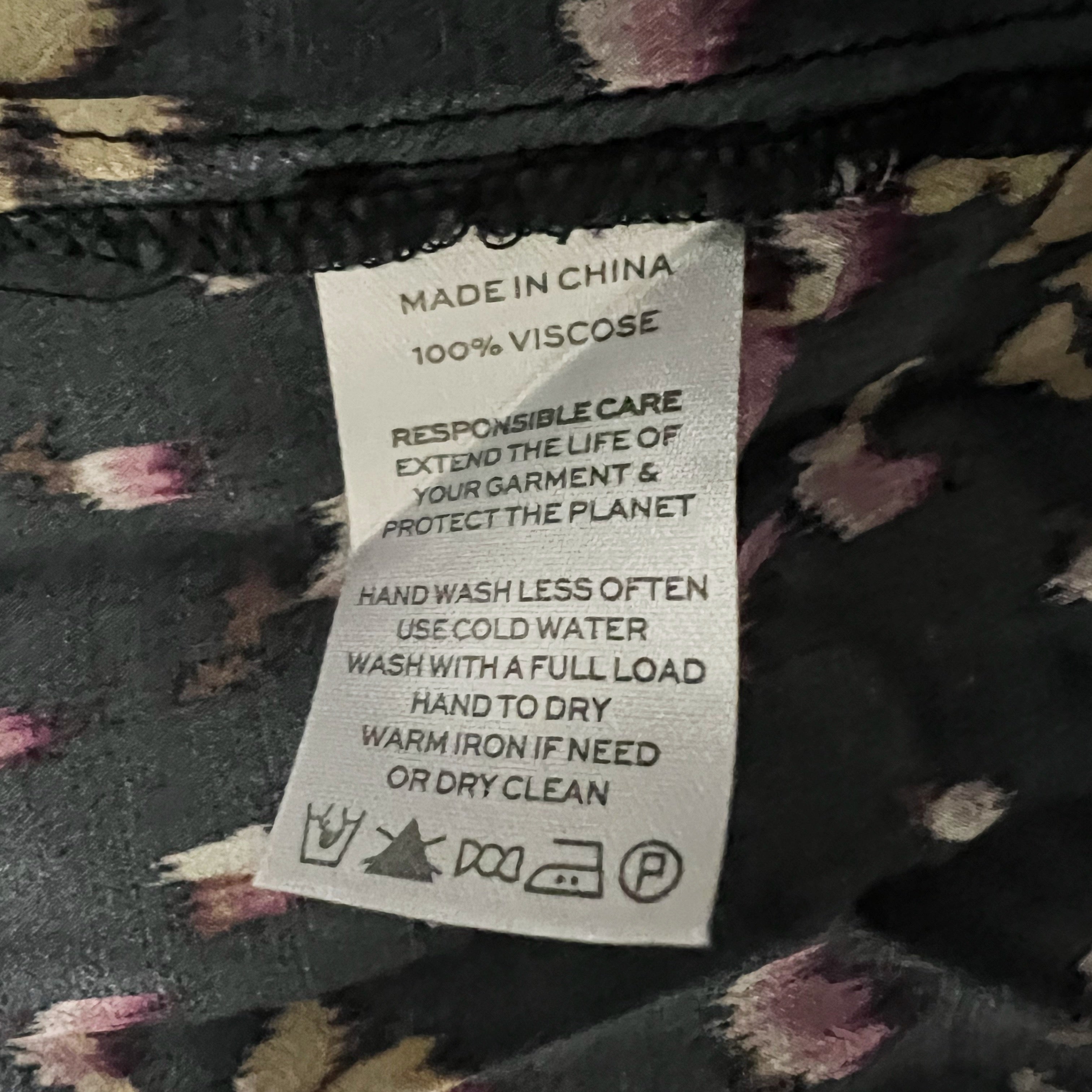 Hill House Home The Rae Maxi Dress Straight Fuchsia Lucky Charm Print Pattern XS