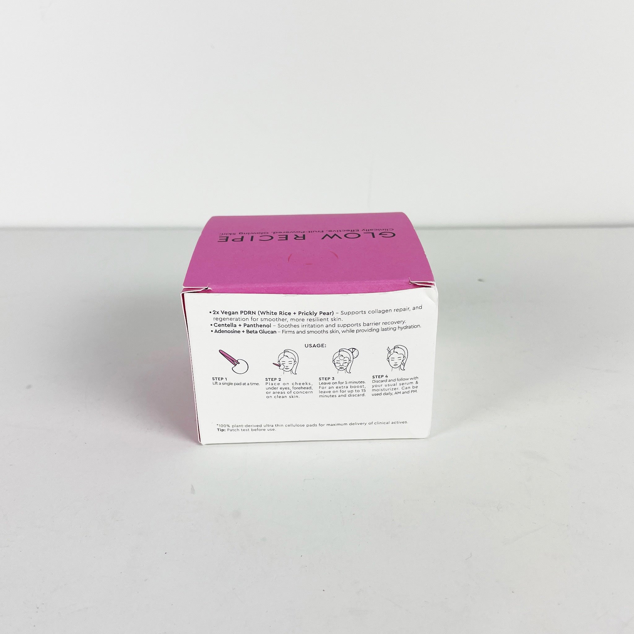 NEW Glow Recipe PDRN+ Repair + Sooth Toner Pads Full Size