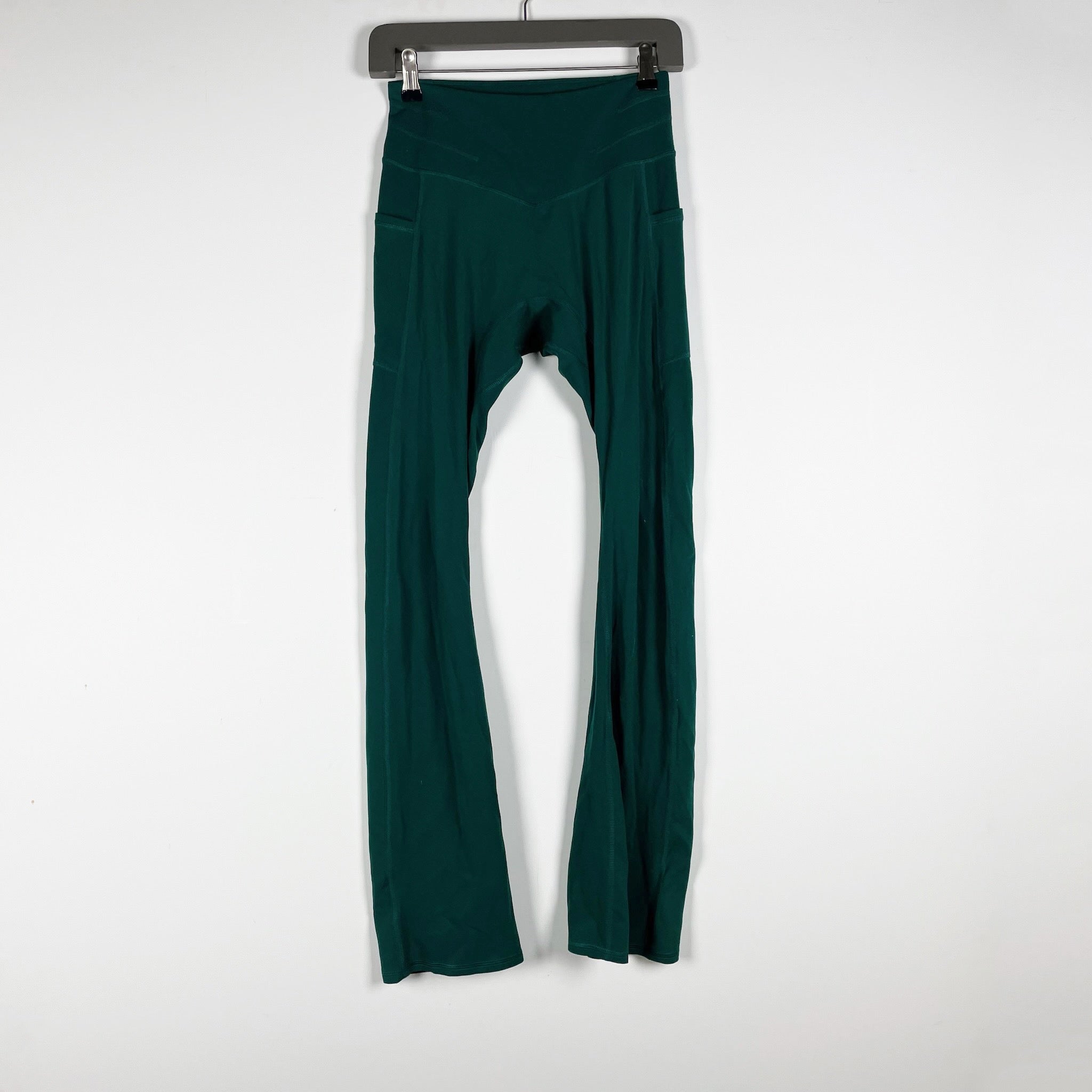 Free People x FP Movement Women's Athletic Work Out Crop Leggings Green Small