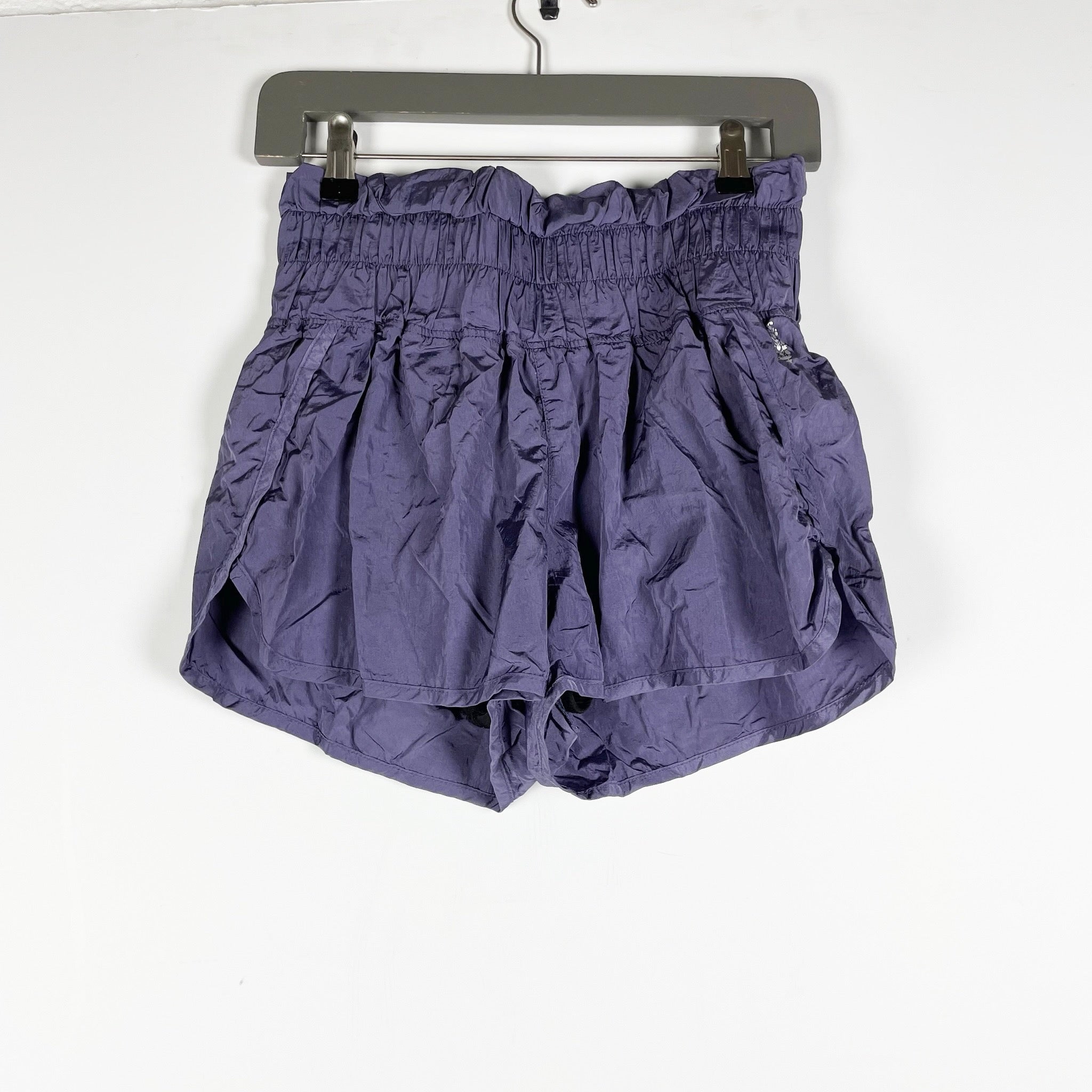 Free People x FP Movement The Way Home High Waisted Athletic Run Shorts Purple S