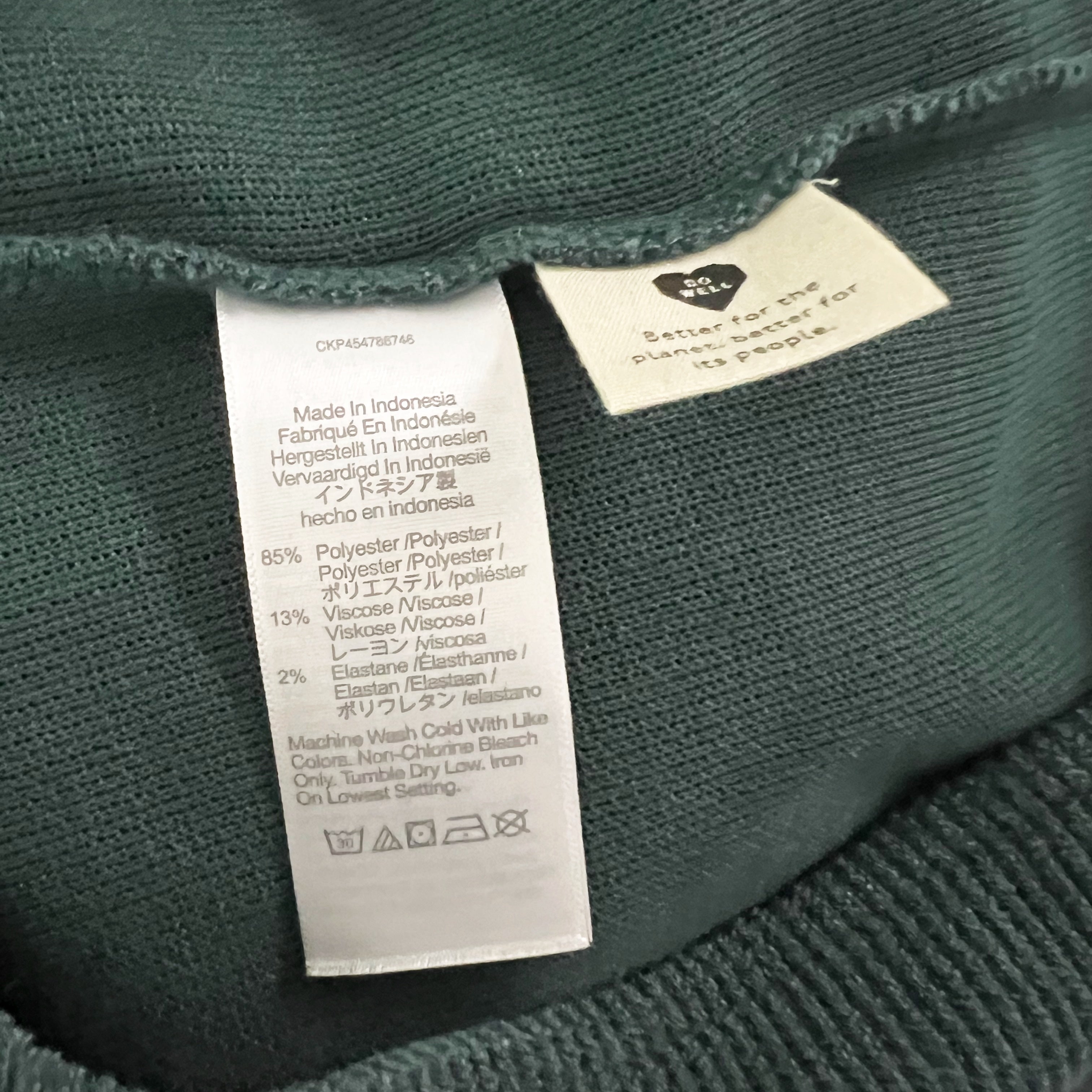 NEW Madewell Ottoman Rib Square Neck Long Sleeve Top Shirt Midnight Green Small