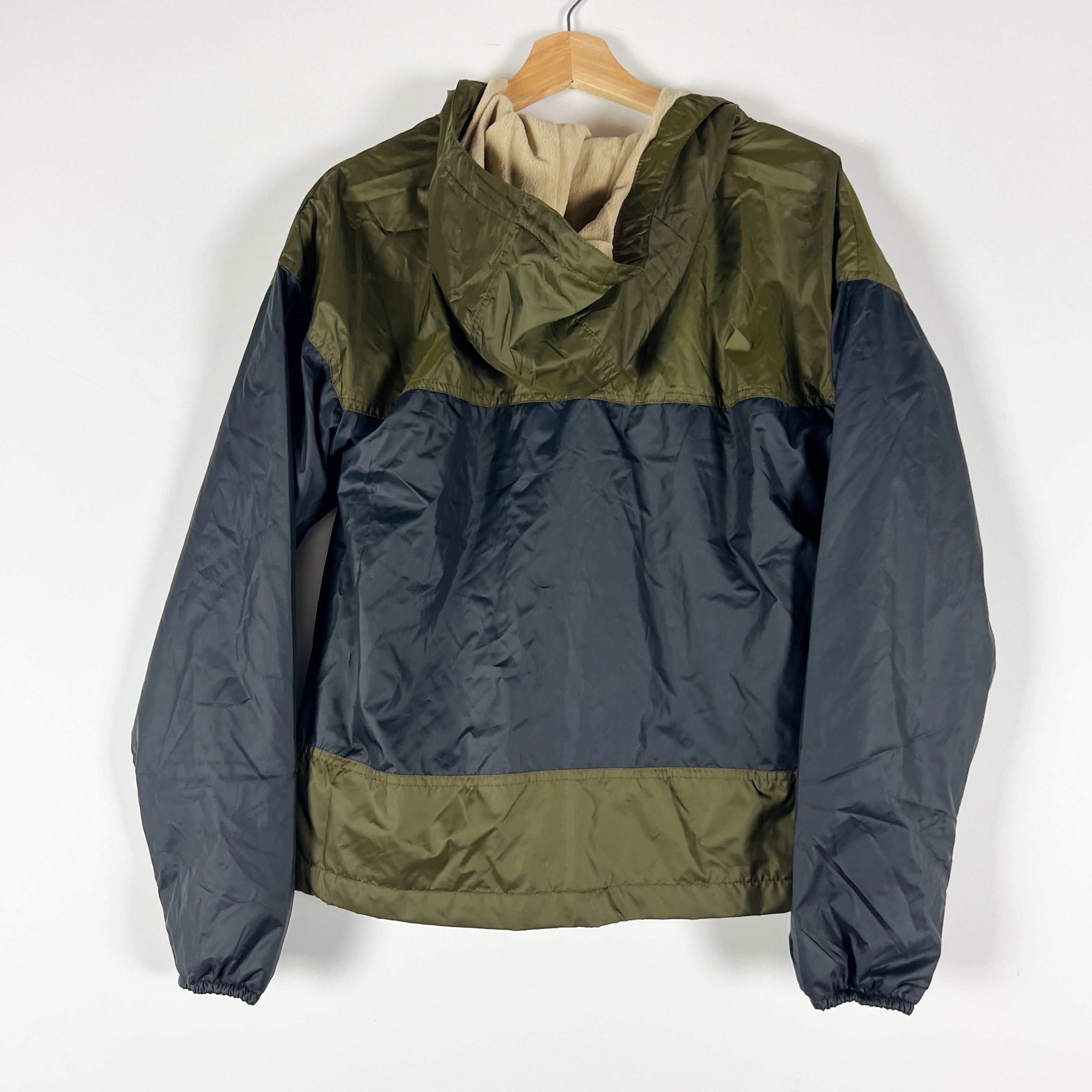 NEW Columbia Women's Flash Challenger Fleece Lined Full Zip Windbreaker Jacket M