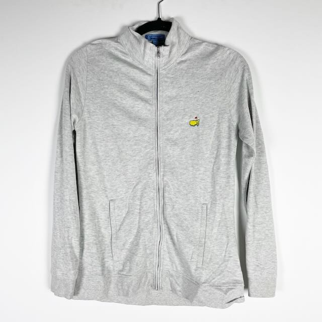 Magnolia Lane Collection Women's The Masters Full Zip Cotton Blend Jacket Gray S
