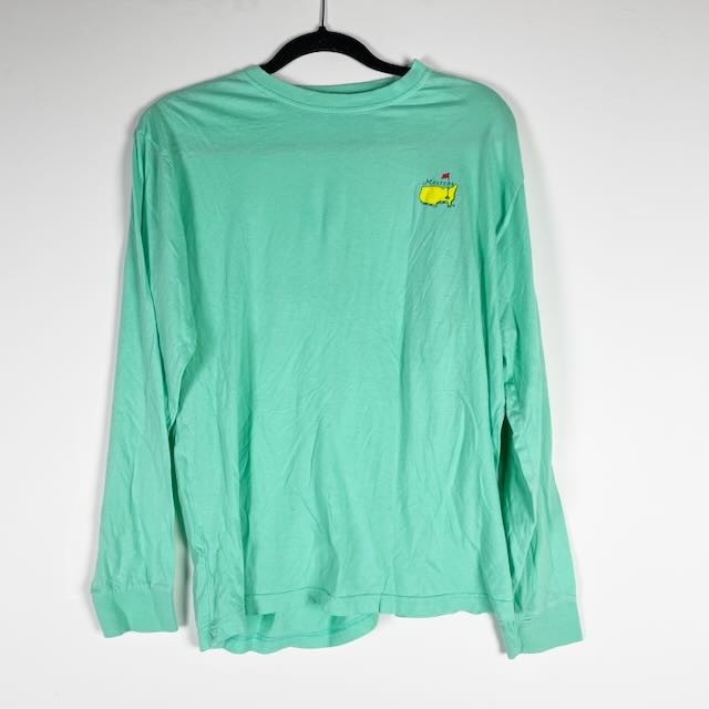 The Masters Women's August National Tournament Graphic Long Sleeve Shirt Green S