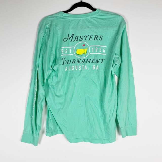 The Masters Women's August National Tournament Graphic Long Sleeve Shirt Green S