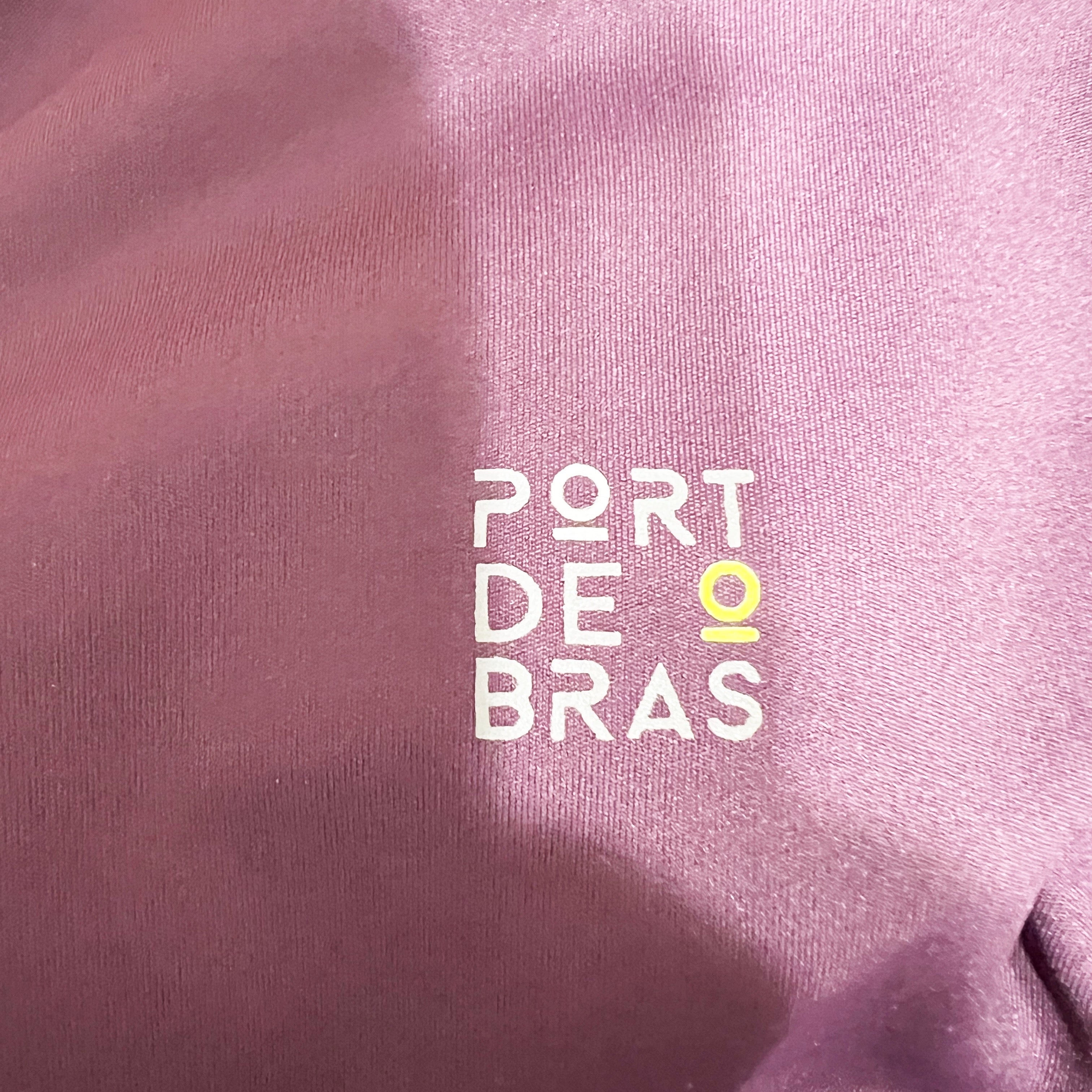 NEW Port De Bras Single Arrow High Waisted Athletic Leggings Fig Black XL