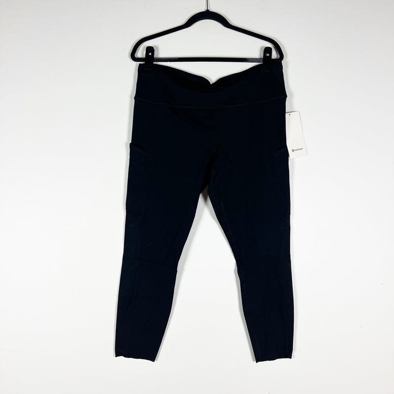 NEW Lululemon Women's Fast And Free High Rise Tight Leggings Solid Black 25"
