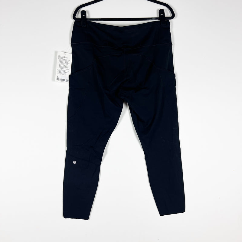 NEW Lululemon Women's Fast And Free High Rise Tight Leggings Solid Black 25"