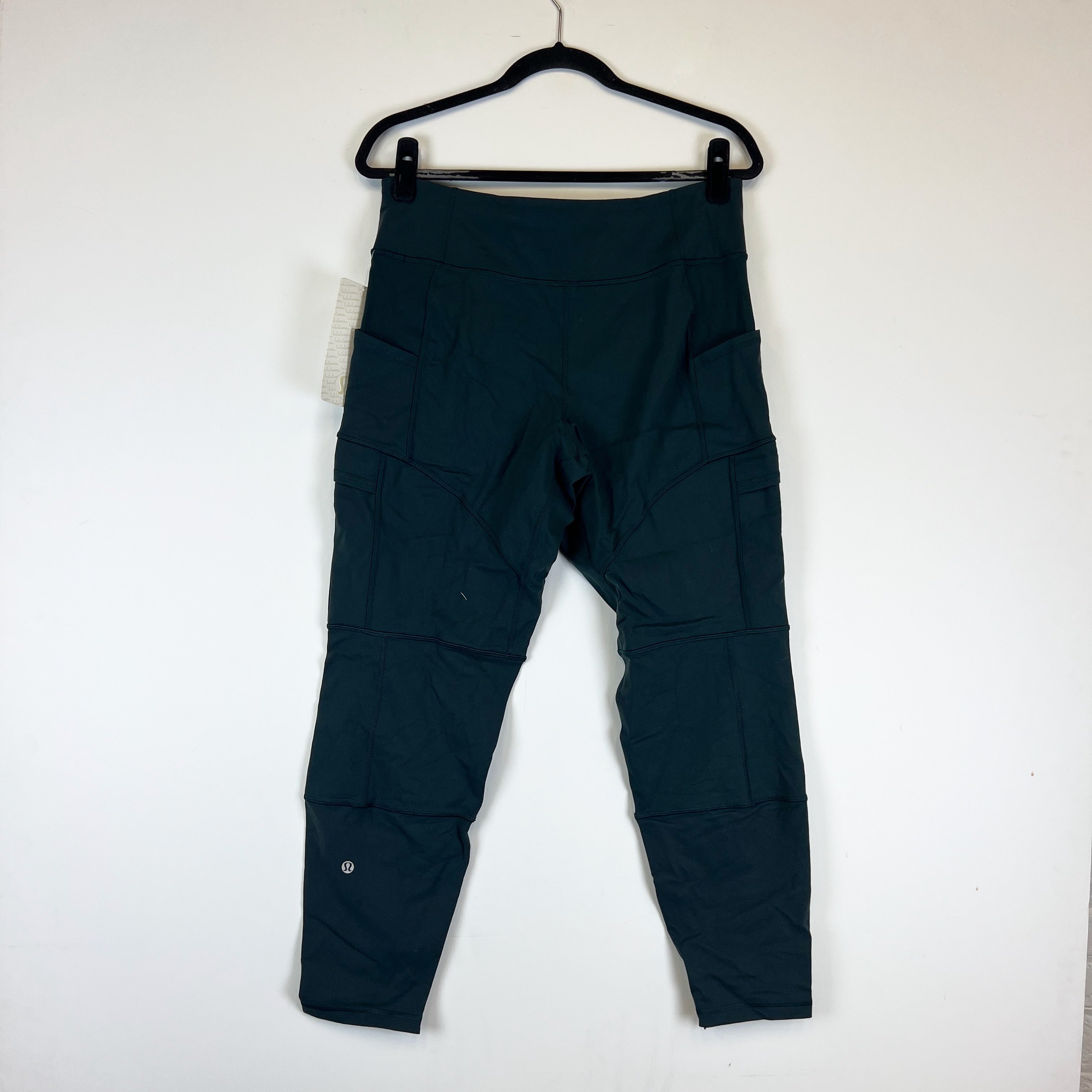 NEW Lululemon Women's Om &amp; Roam Untight Tight Leggings Pants Fuel Green 10