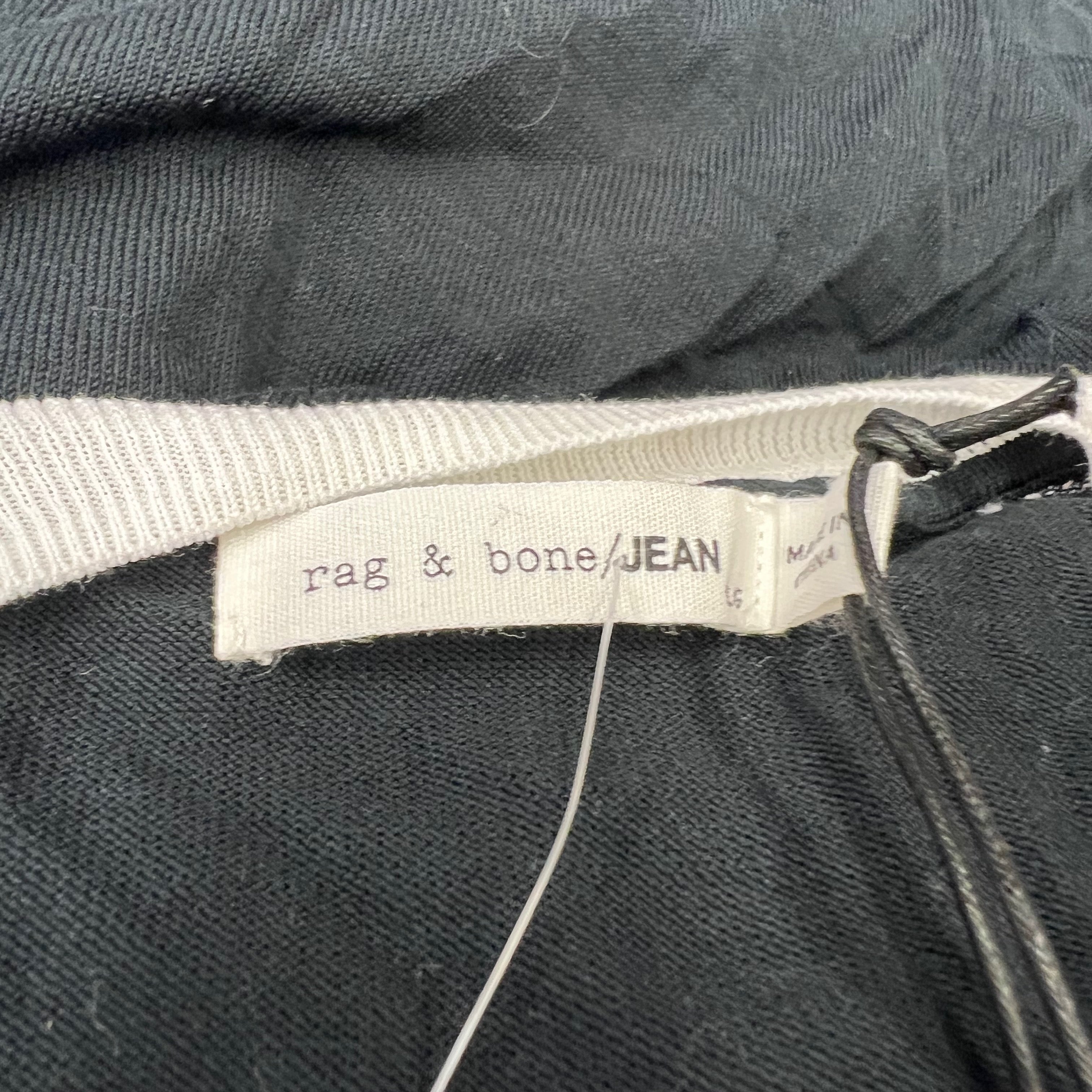 NEW Rag &amp; Bone Ainsley V Neck Cotton Blend Knit Stretch V Neck Pullover Sweater