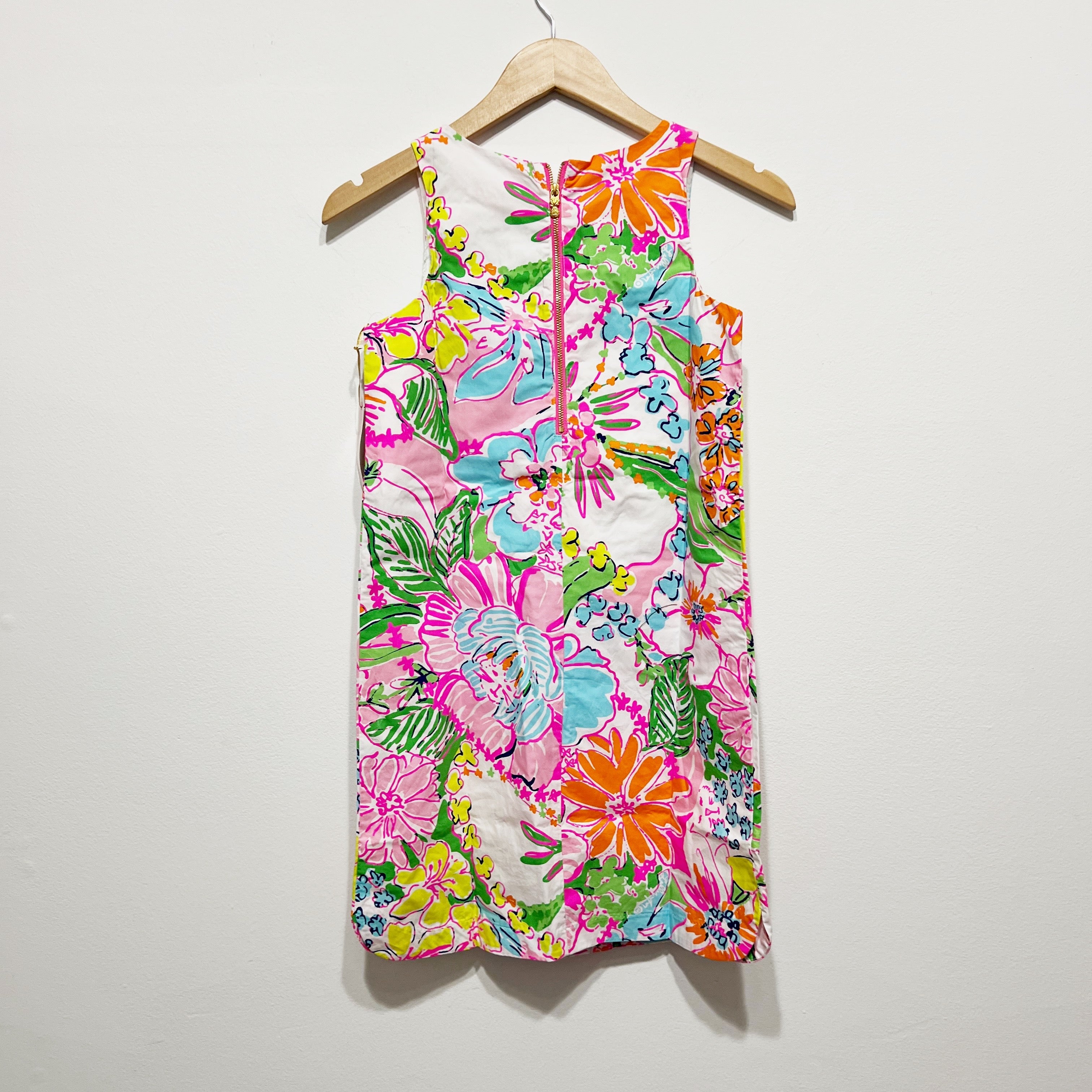 NEW Lilly Pulitzer x Target Girl's Cotton Nosey Posie Flower Mini Shift Dress