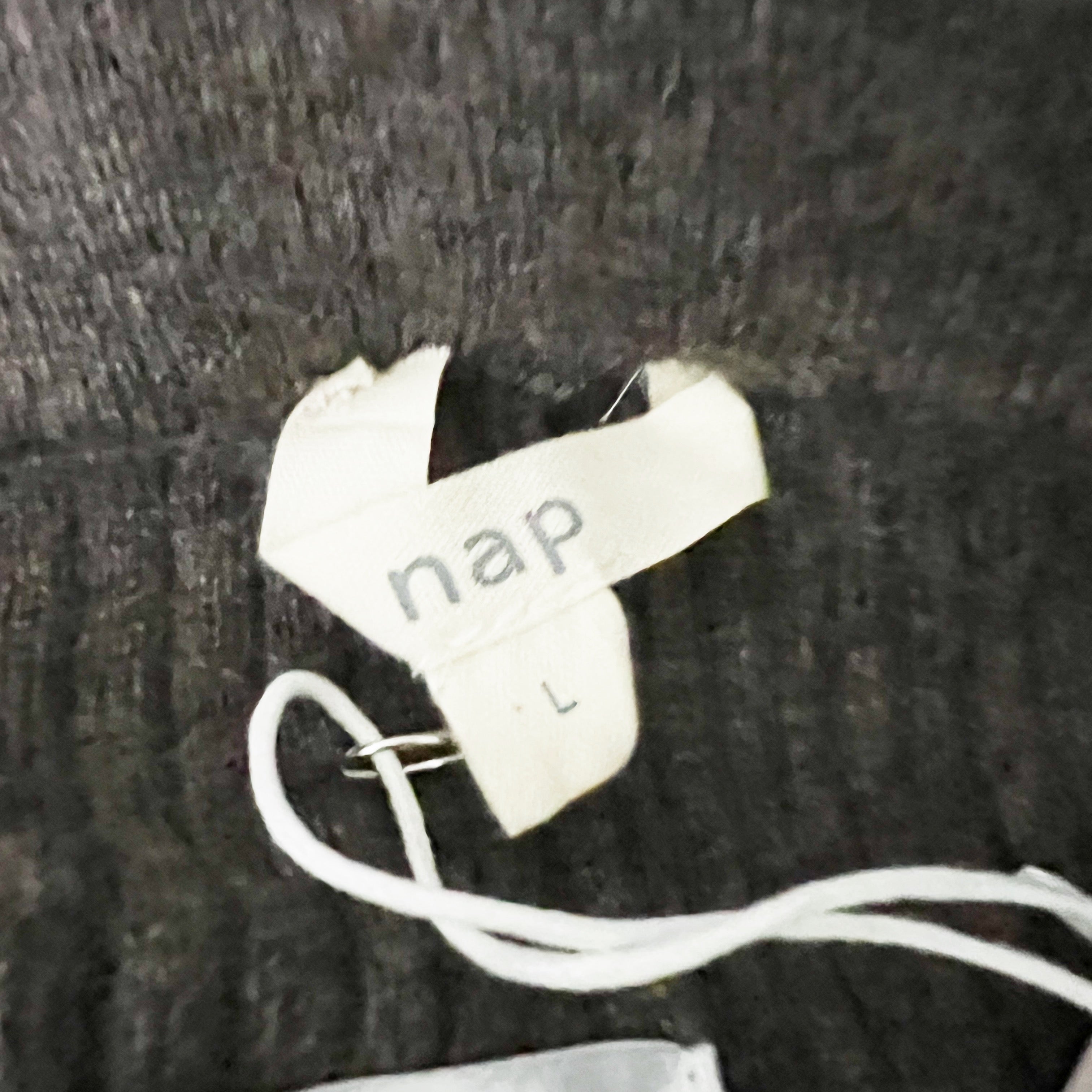 NEW Nap 100% Cashmere Ribbed Knit Straight Leg Leisure Lounge Pants Brown Large