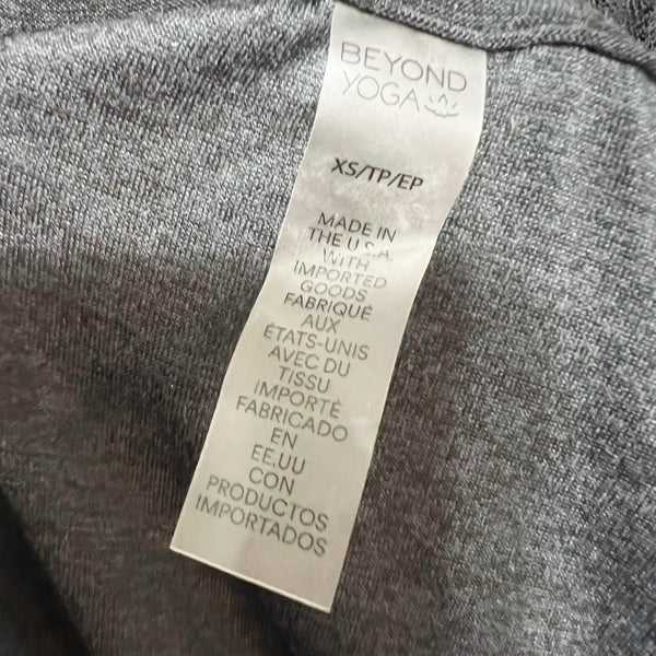 NEW Beyond Yoga Featherweight Rebalance Sleeveless Crew Neck Tank Darkest Night