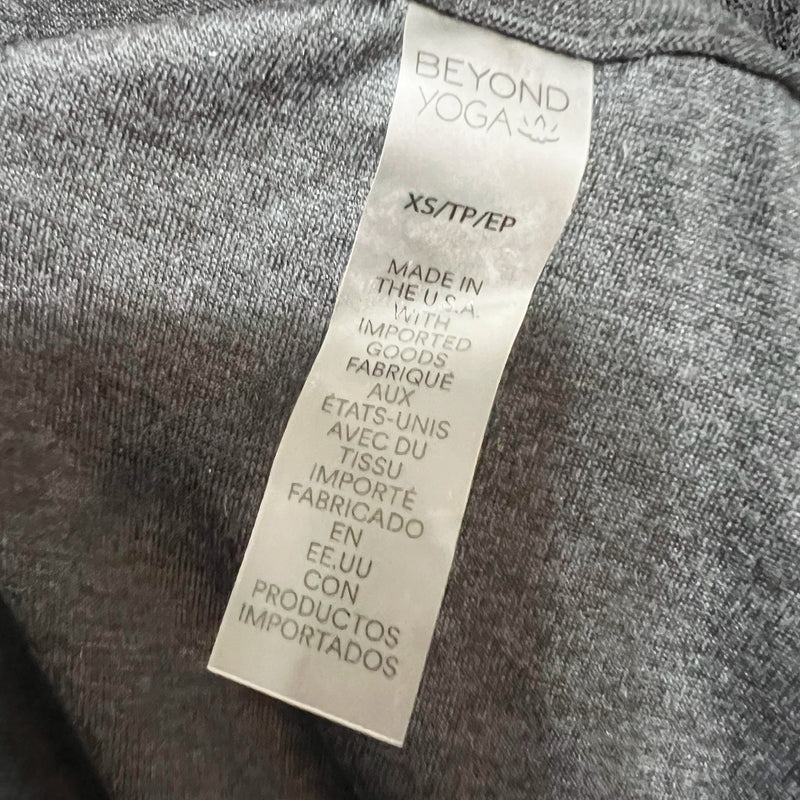 NEW Beyond Yoga Featherweight Rebalance Sleeveless Crew Neck Tank Darkest Night