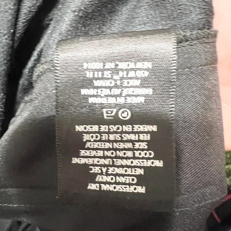 Alice + Olivia Women's Reagan Faux Vegan Leather Paperbag Pull On Shorts Black S