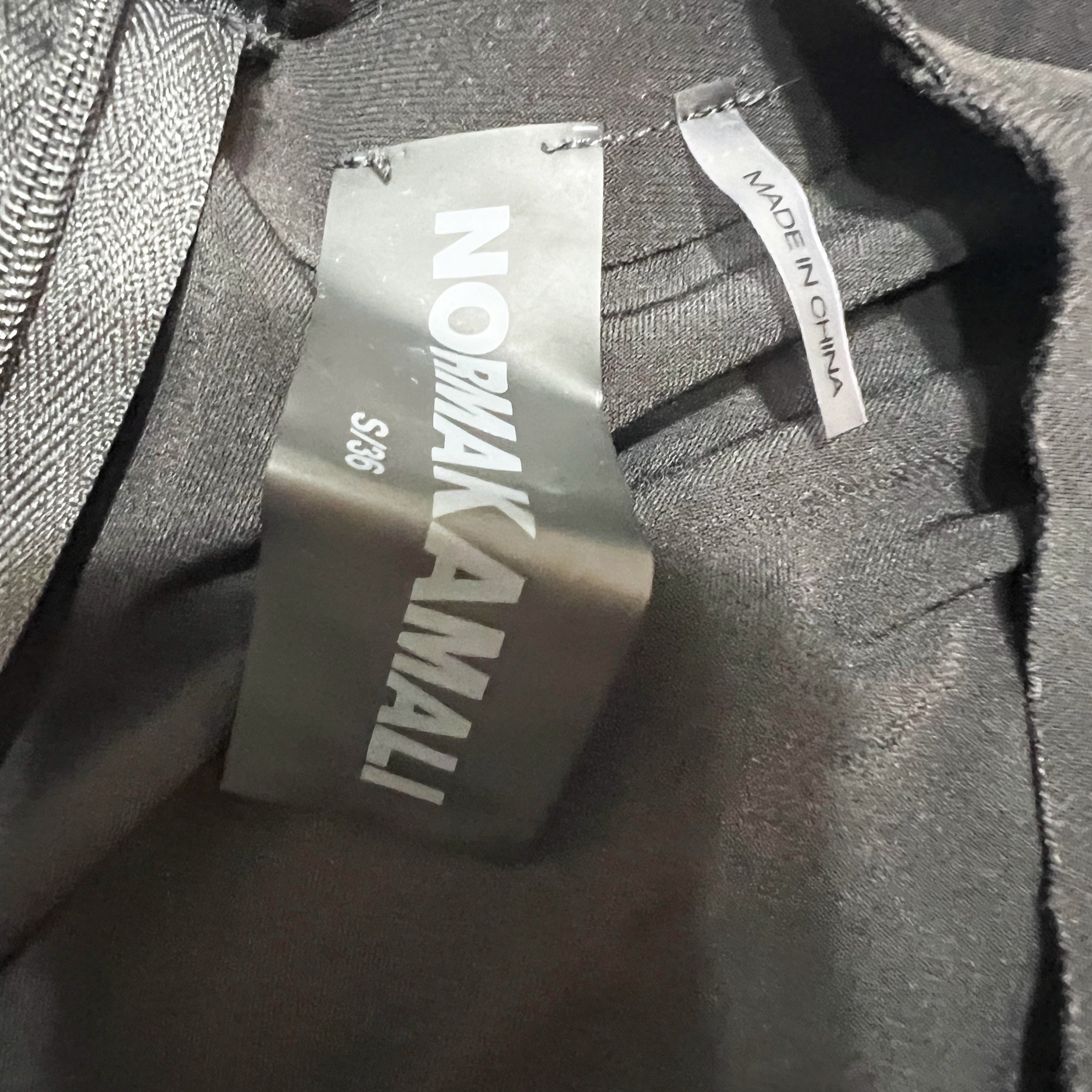 Norma Kamali Sleeveless Wide Leg Jersey Knit Stretch Jumpsuit Jumper Black S